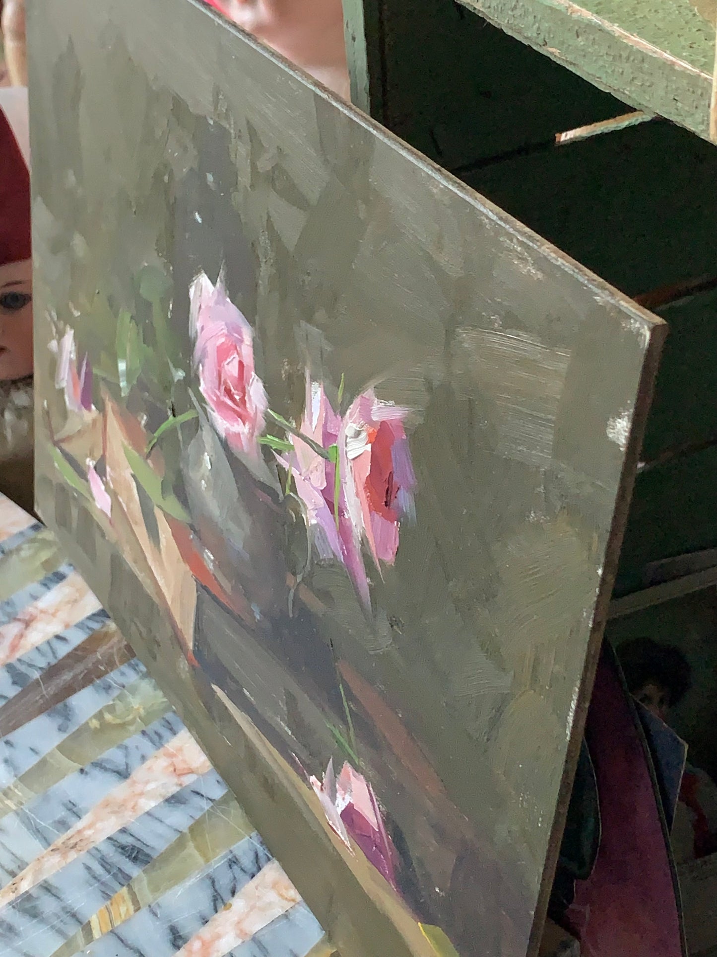 Original signed Qiang Huang painting