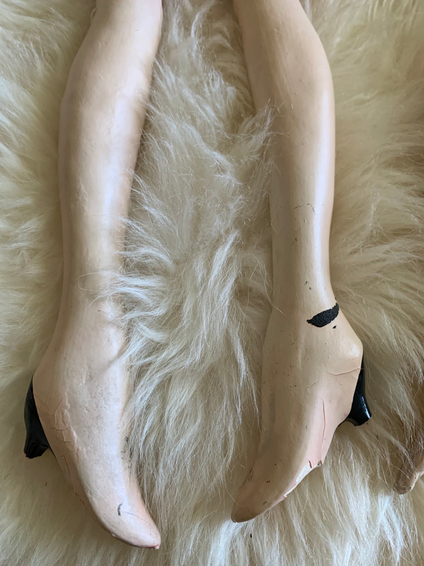 Vintage Cubeb smoker boudoir doll