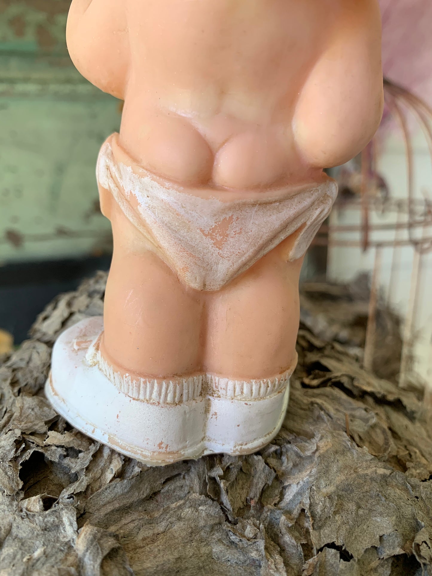 Vintage Alan Jay grumpy boy squeaker