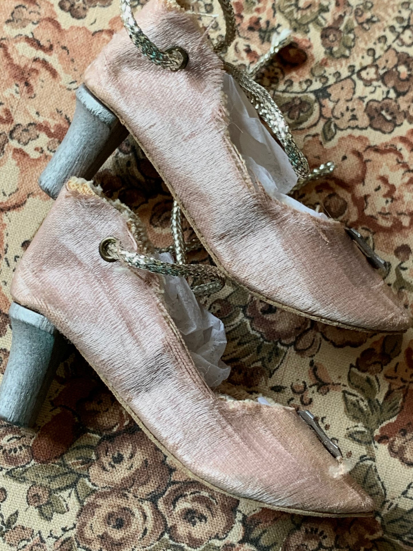 Vintage boudoir doll heels