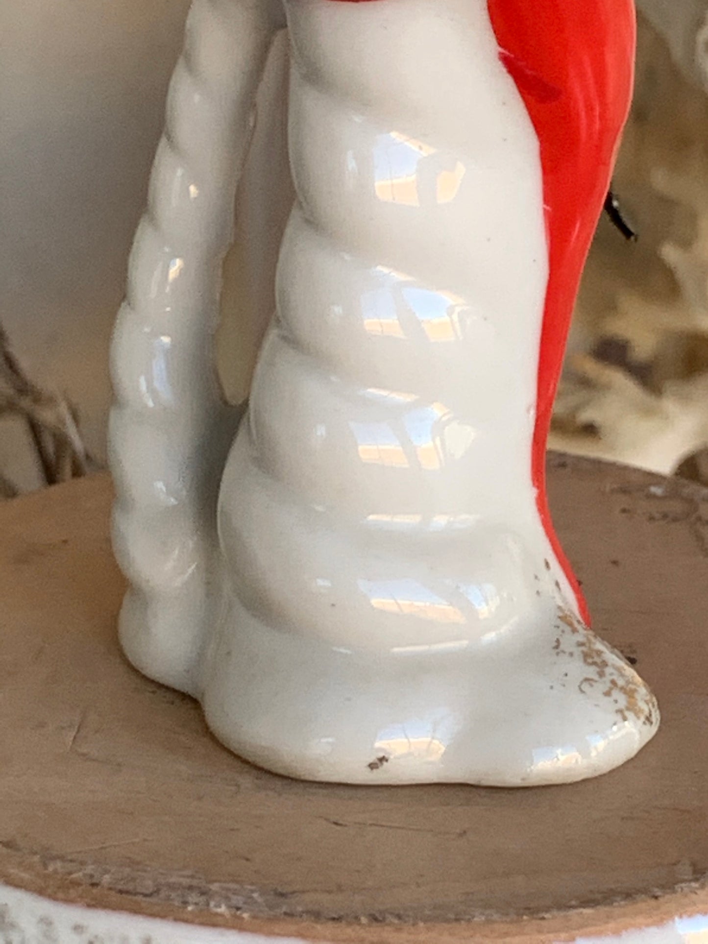 Vintage mini devil ballerina figurine