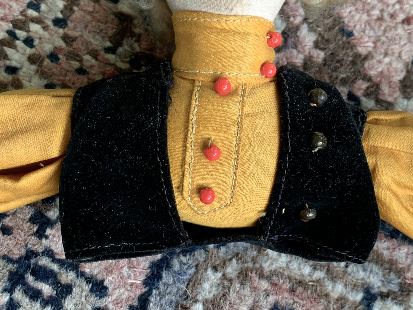 Vintage boudoir doll hanger