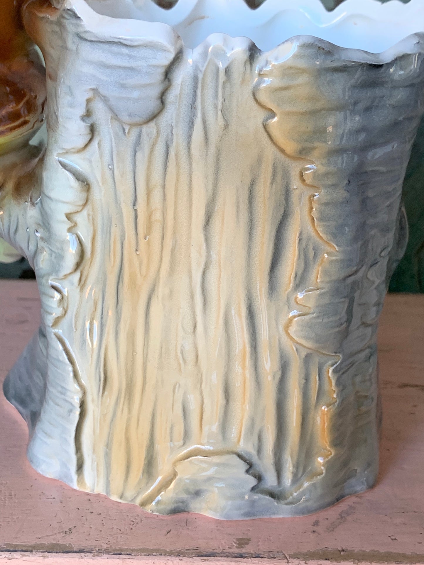 Vintage Relpo owl planter