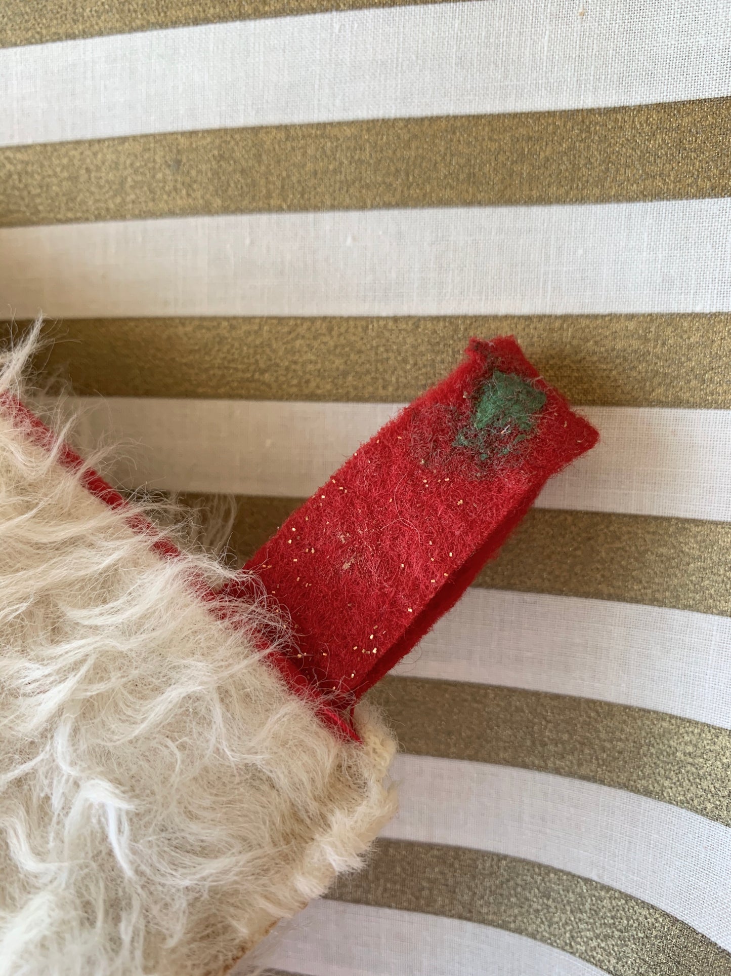 Vintage Christmas stocking