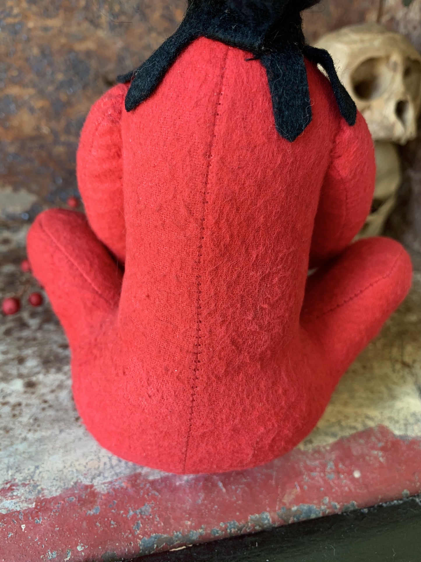 Vintage rare winking devil pixie doll