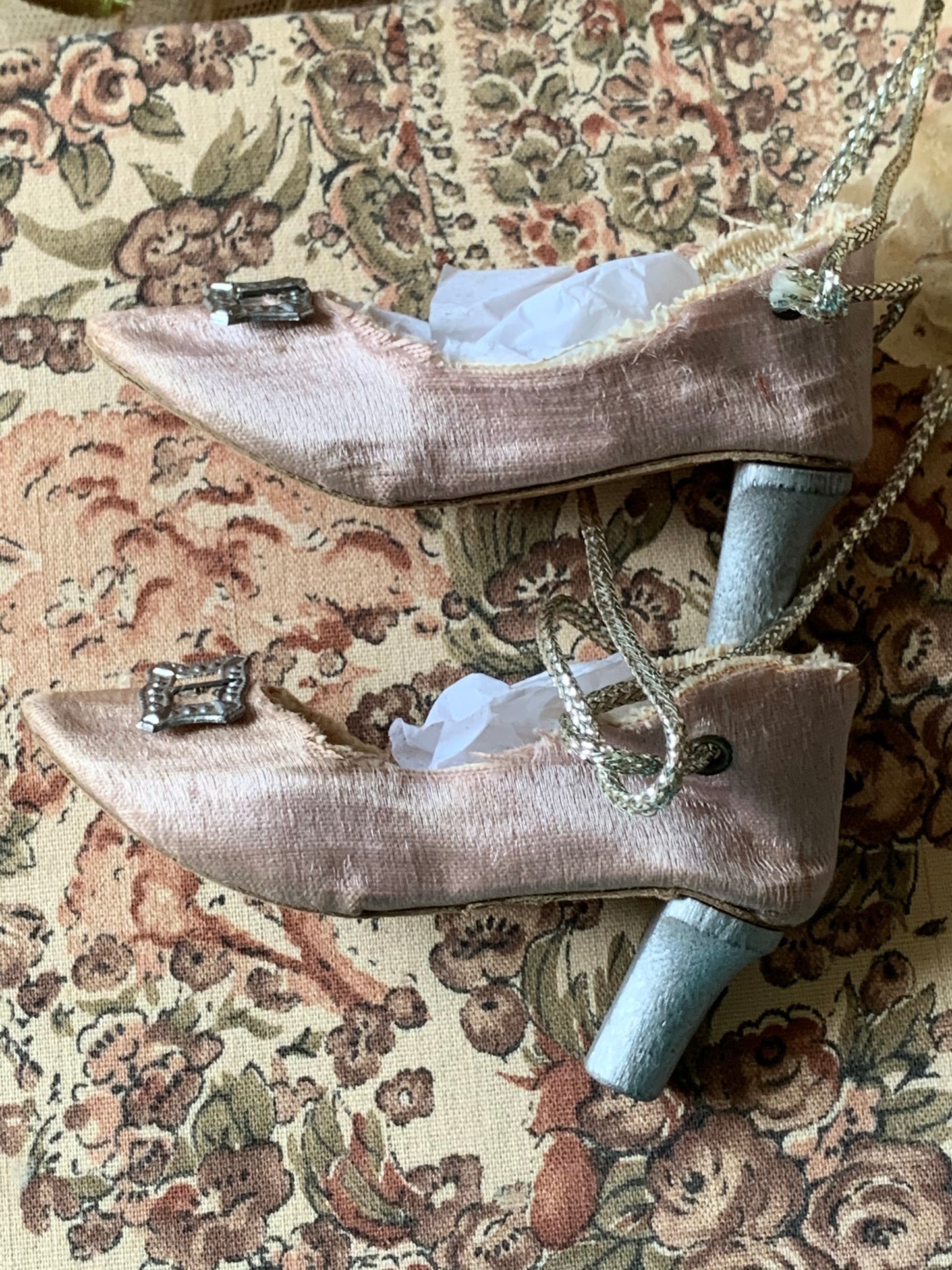 Vintage boudoir doll heels