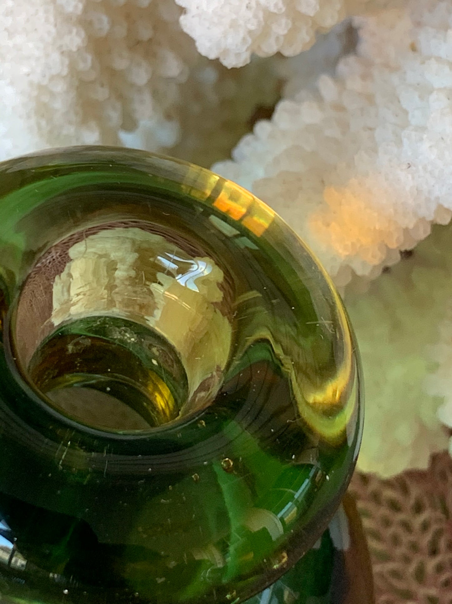 Vintage Murano Sommerso glass perfume bottle