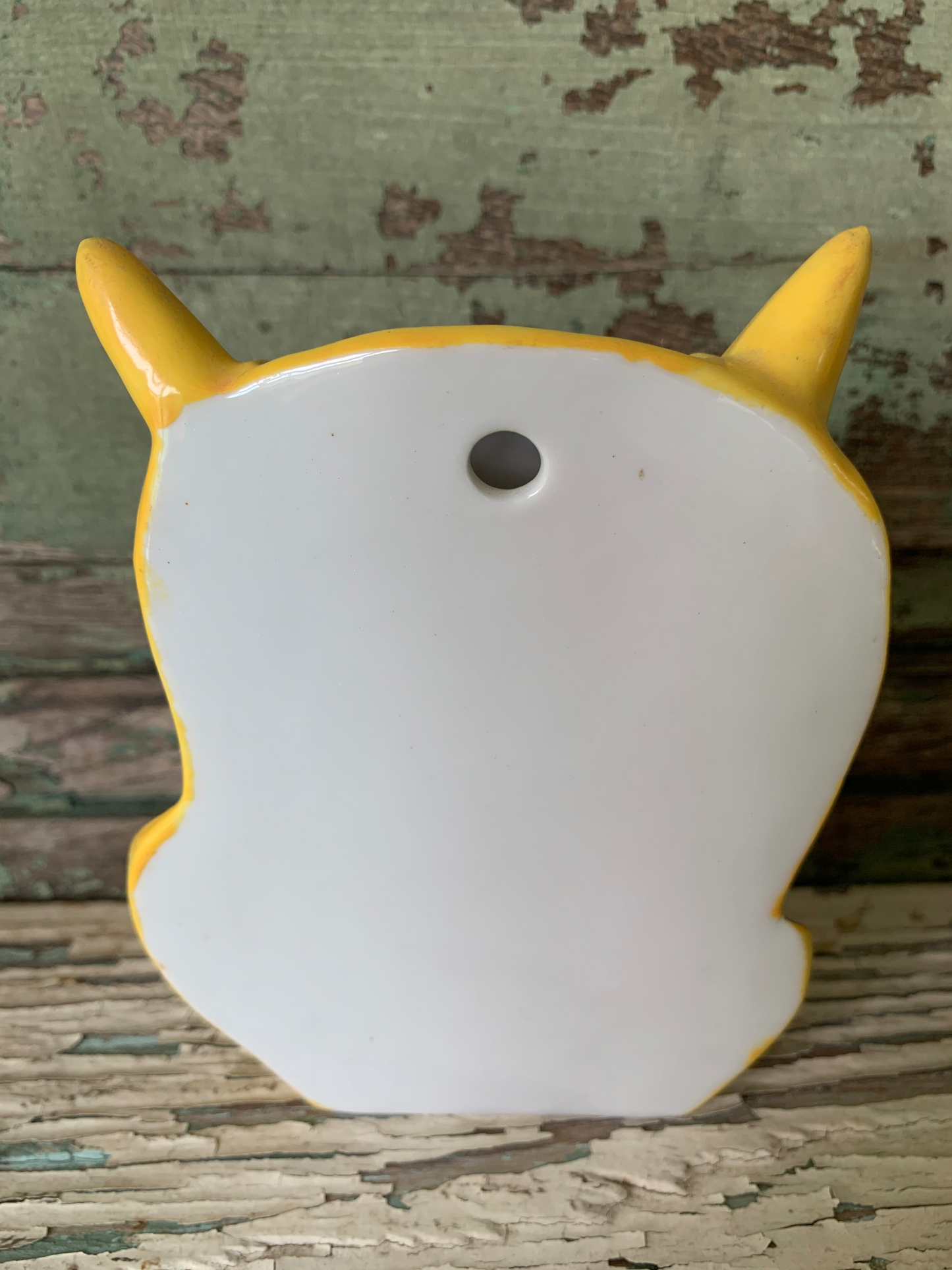 Vintage Norcrest Japan devil head pixie wall pocket