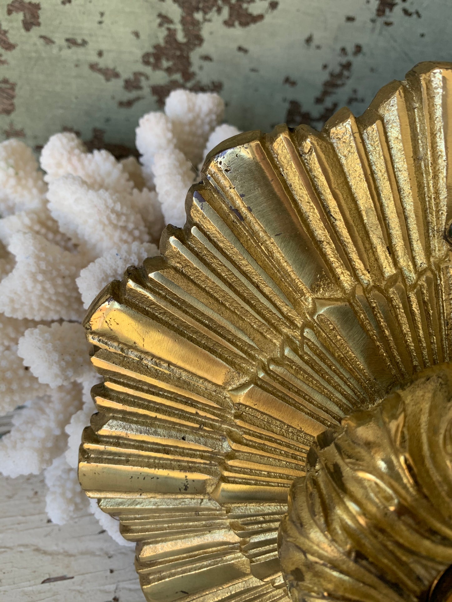 Mid century starburst flush mount ceiling light