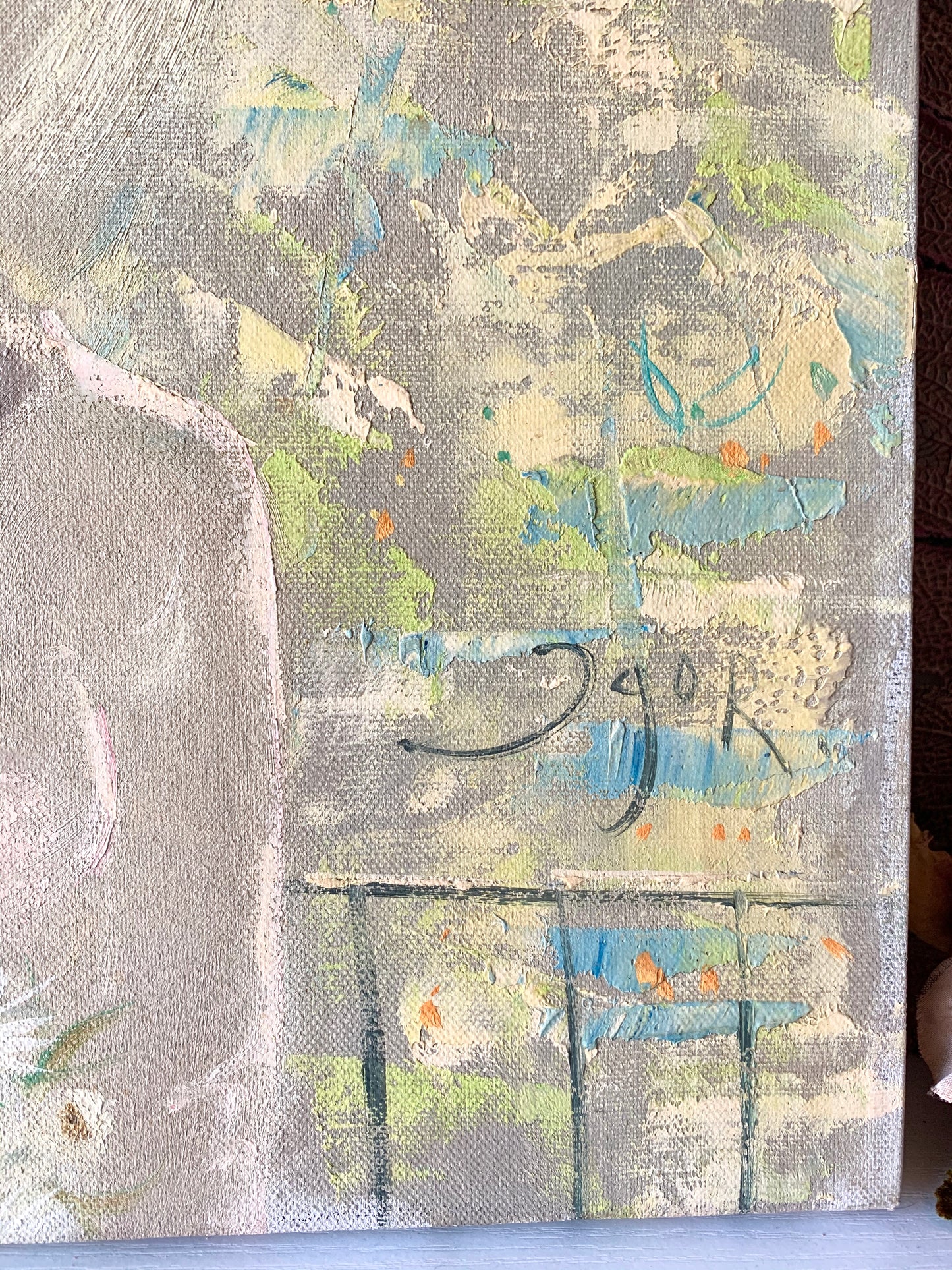 Vintage Igor Pantuhoff girl painting