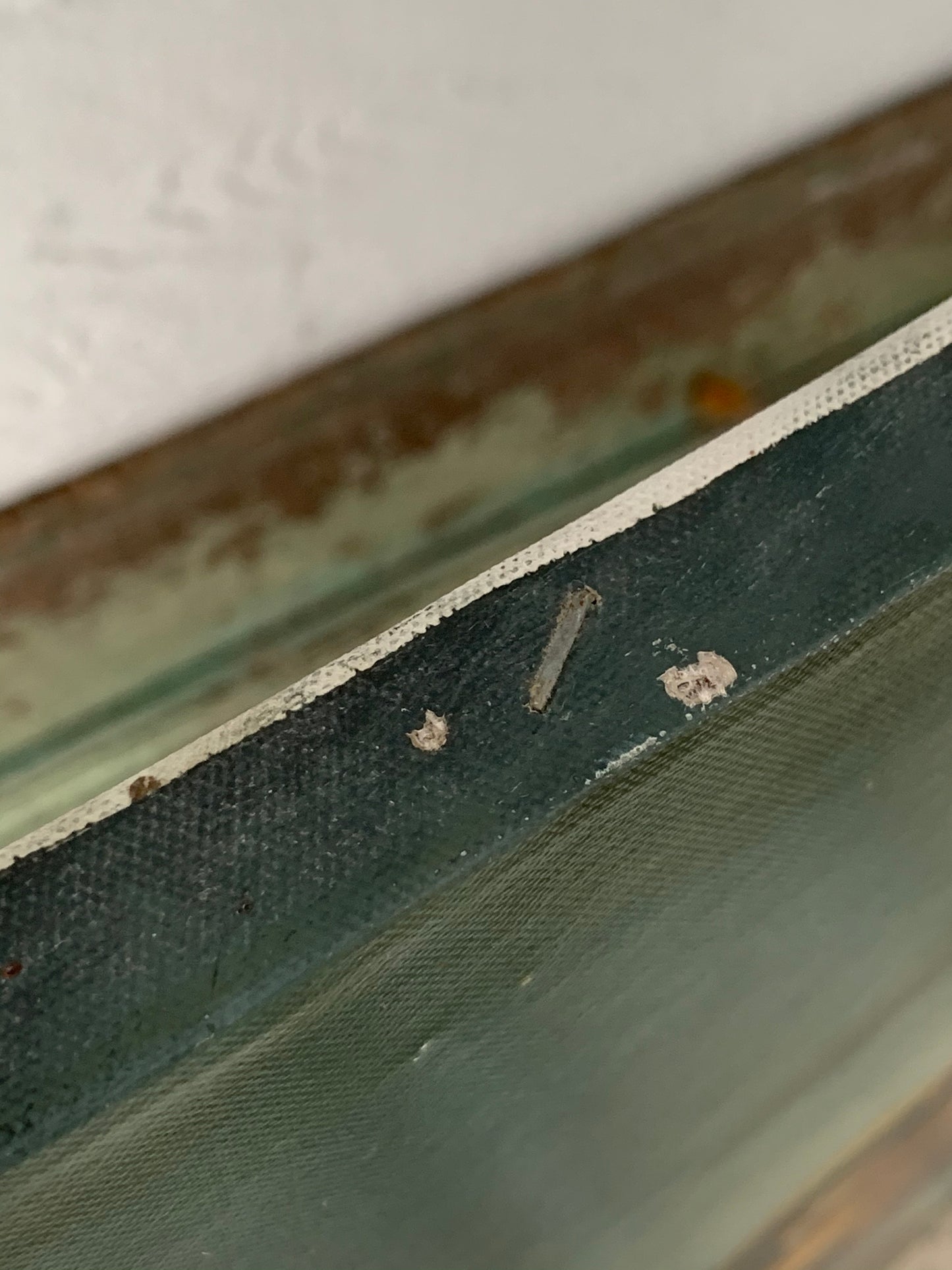 Vintage large original Napoleon reproduction painting