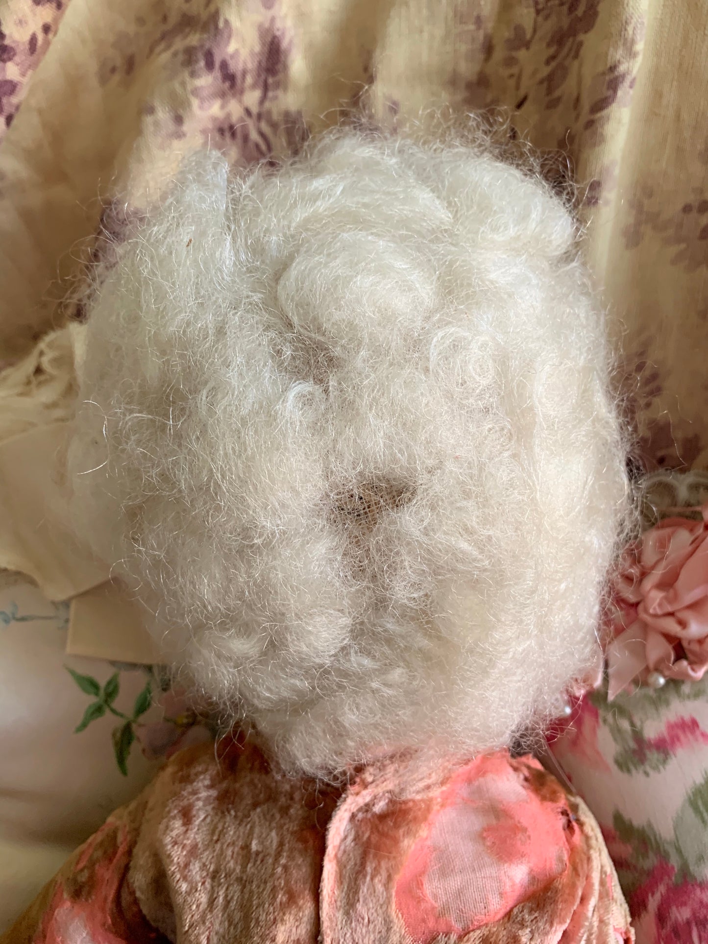 Vintage smoker boudoir doll