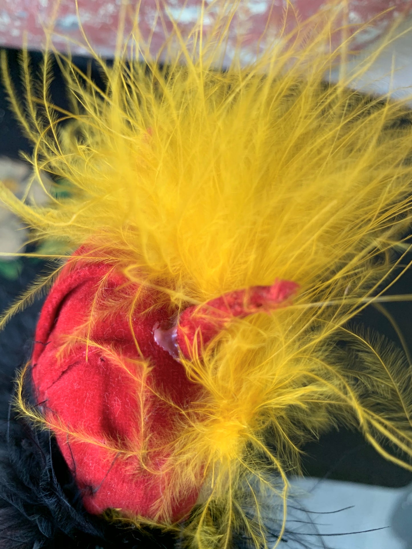 Vintage 60s Holiday Fair devil pixie doll