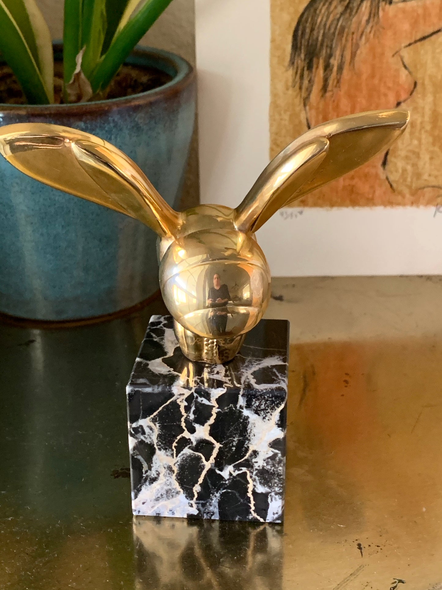 Vintage Lachaise bee statuette