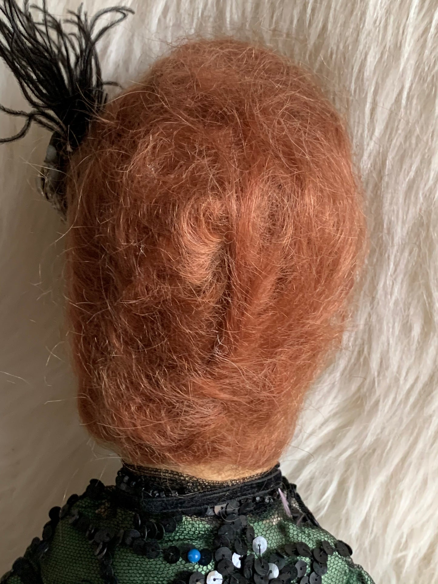 Vintage smoker boudoir doll