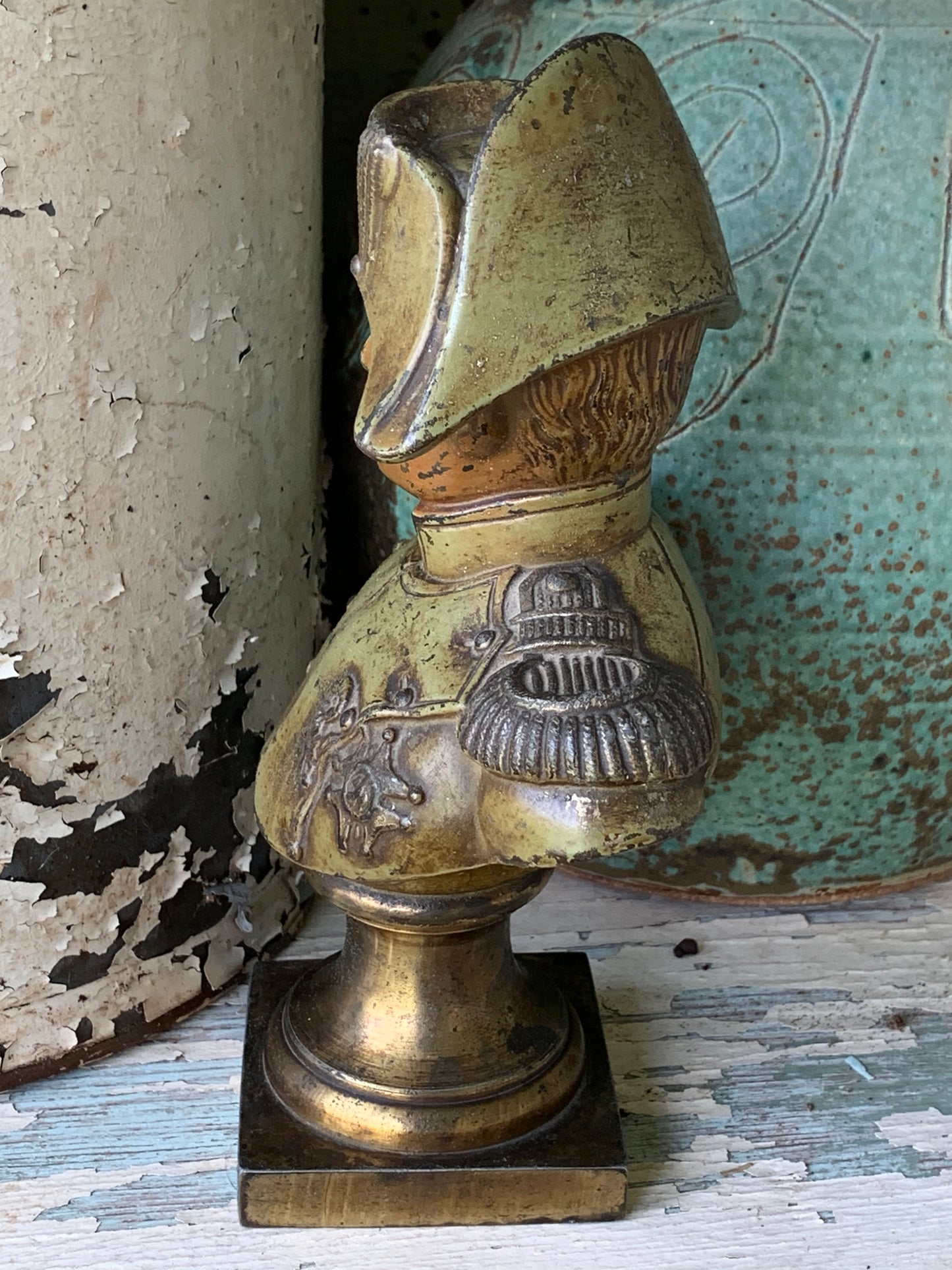 Vintage Napoleon bust statuette