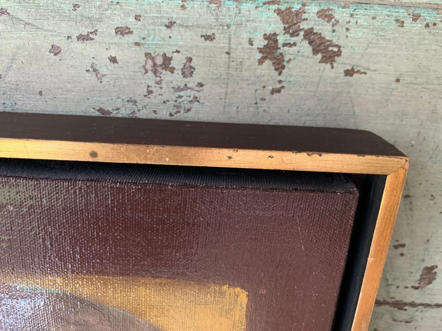 Vintage original Jose Montanes painting signed male portrait