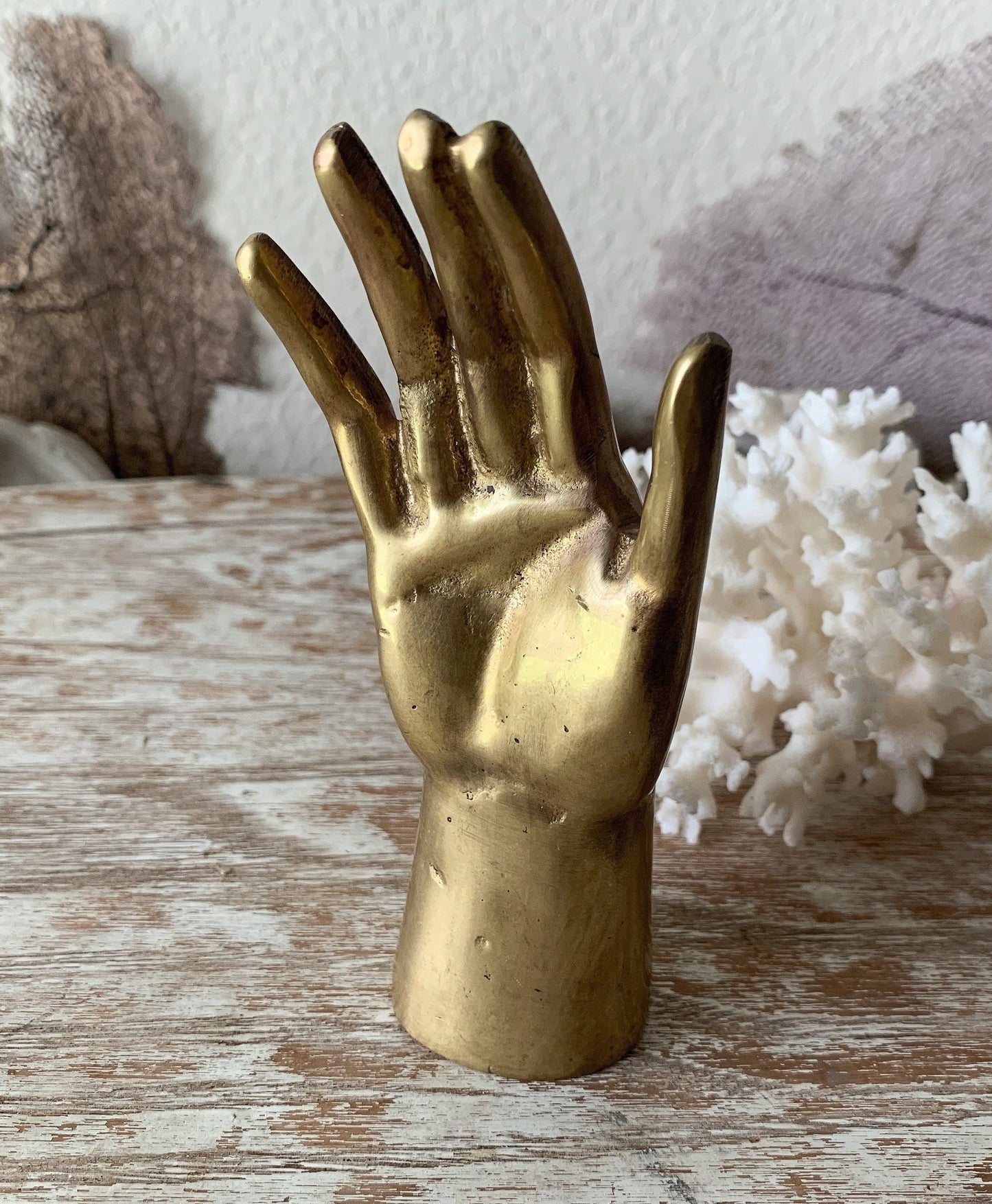 Kelly Wearstler signed hand statuette