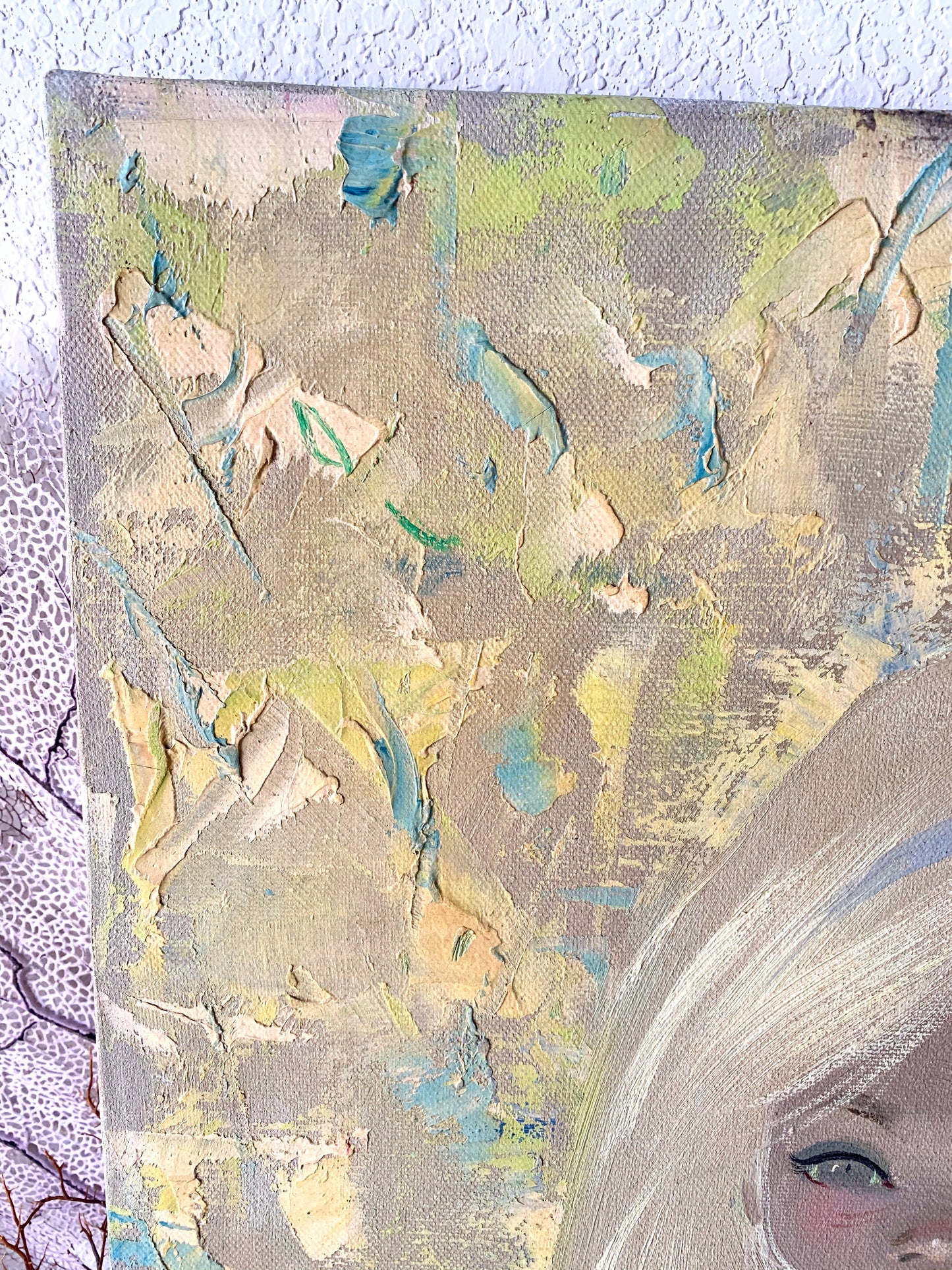 Vintage Igor Pantuhoff girl painting