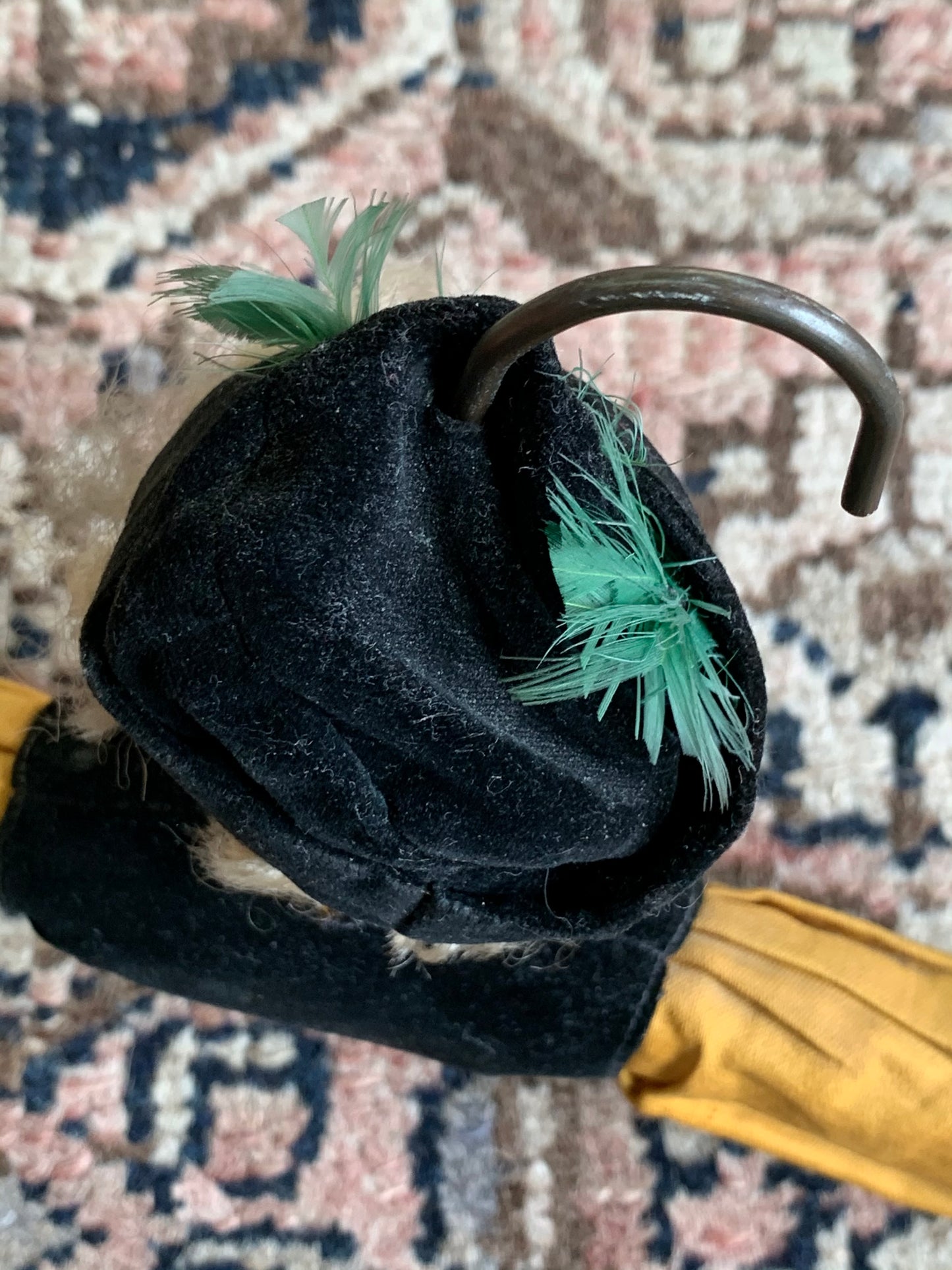 Vintage boudoir doll hanger