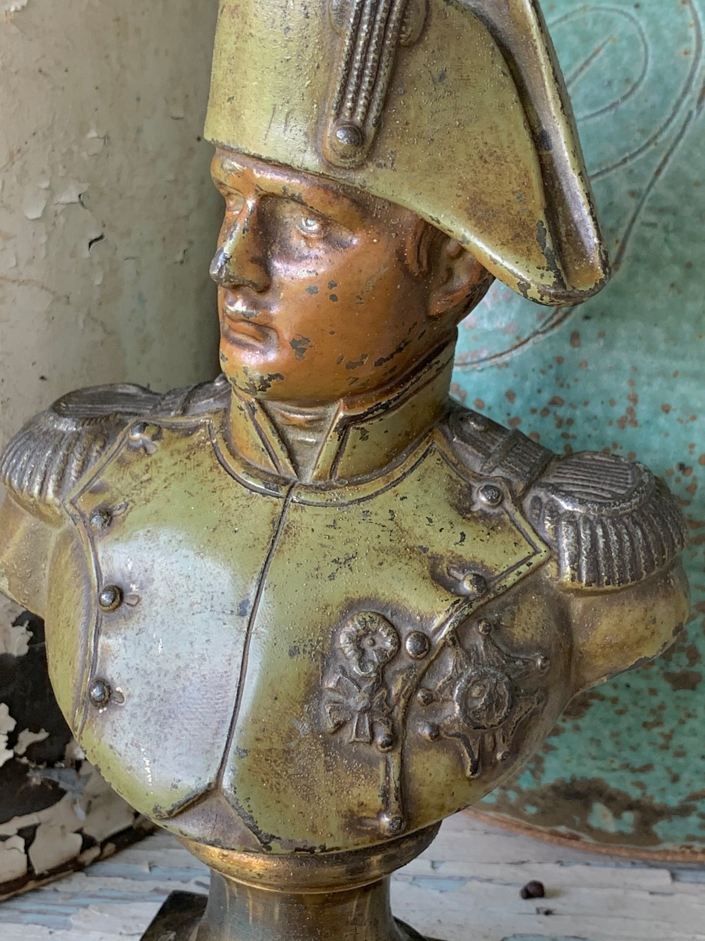 Vintage Napoleon bust statuette