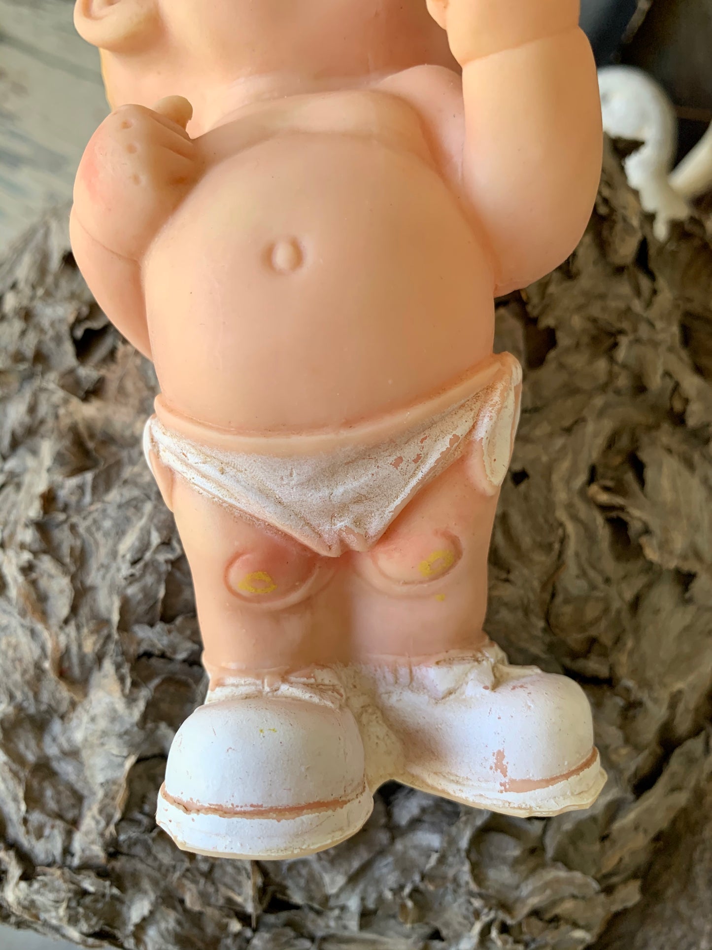 Vintage Alan Jay grumpy boy squeaker