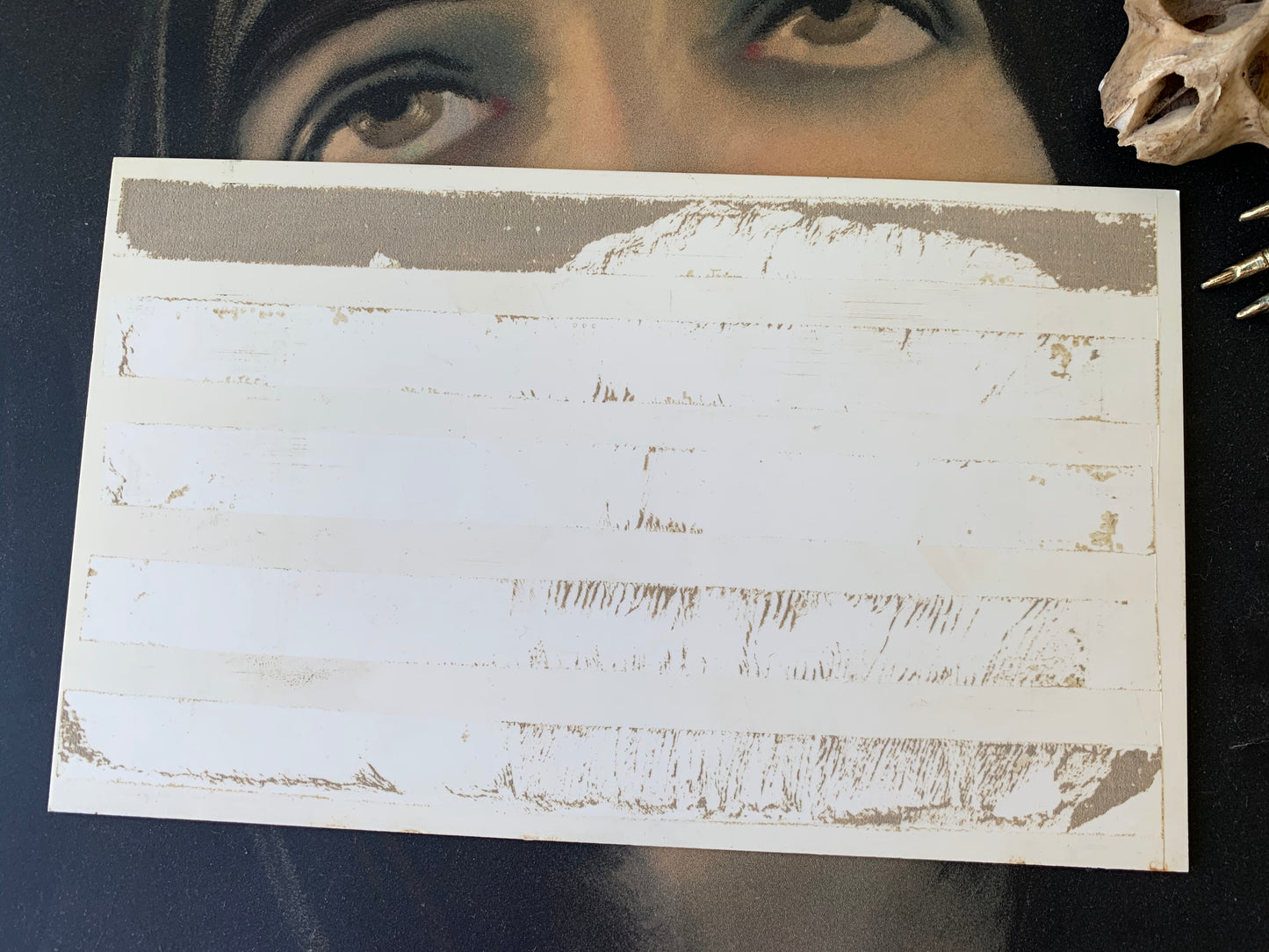 Vintage Surgery Do Not Enter red hospital sign