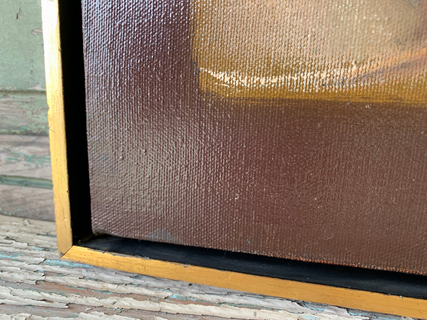 Vintage original Jose Montanes painting signed male portrait