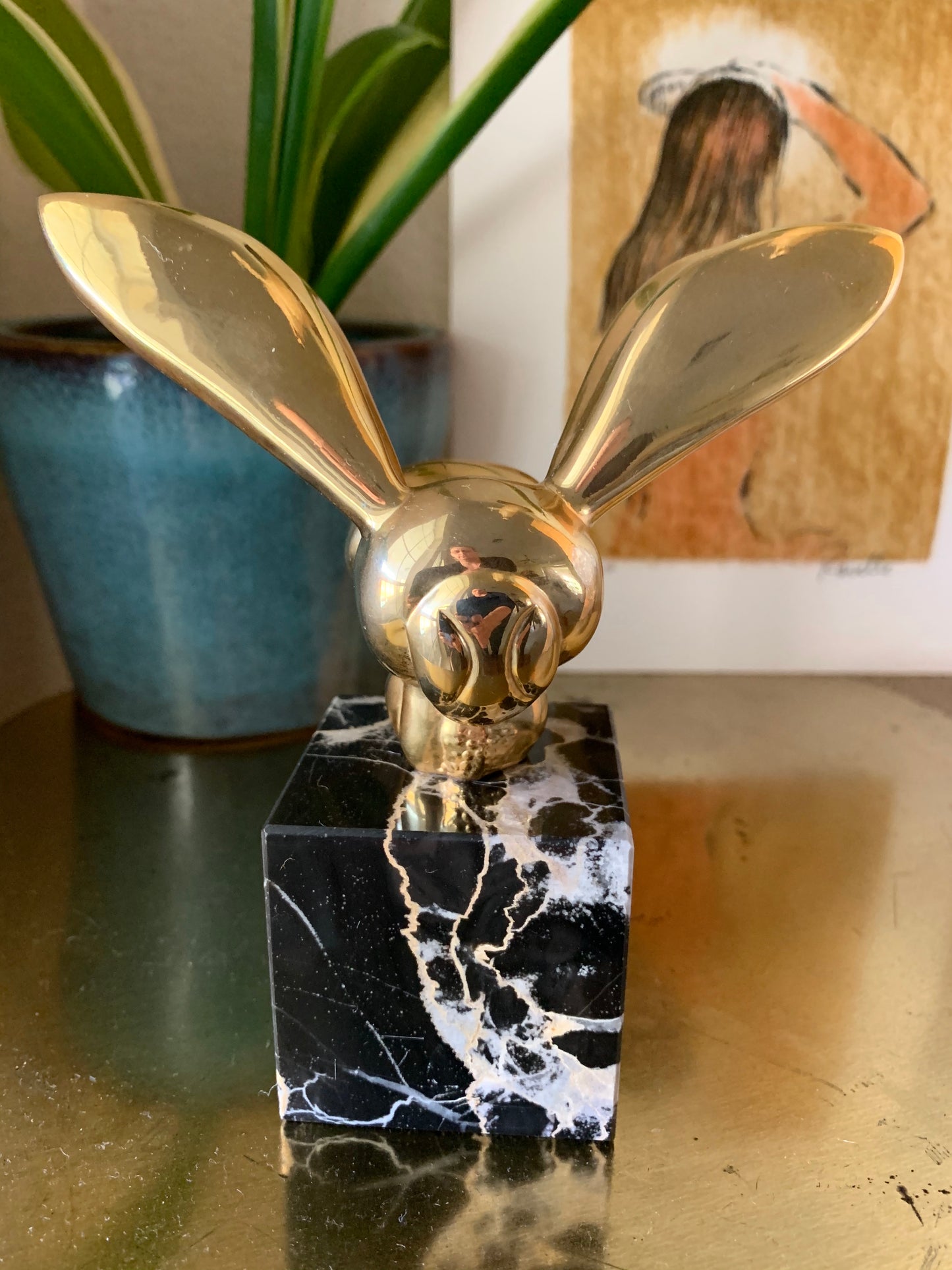 Vintage Lachaise bee statuette