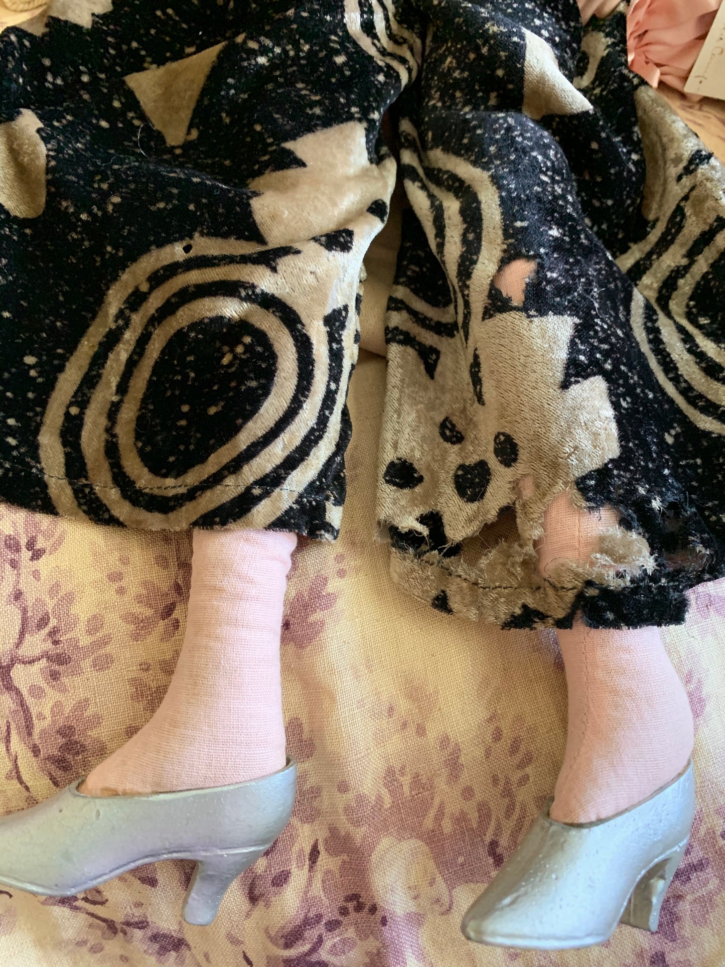 Vintage smoker boudoir doll