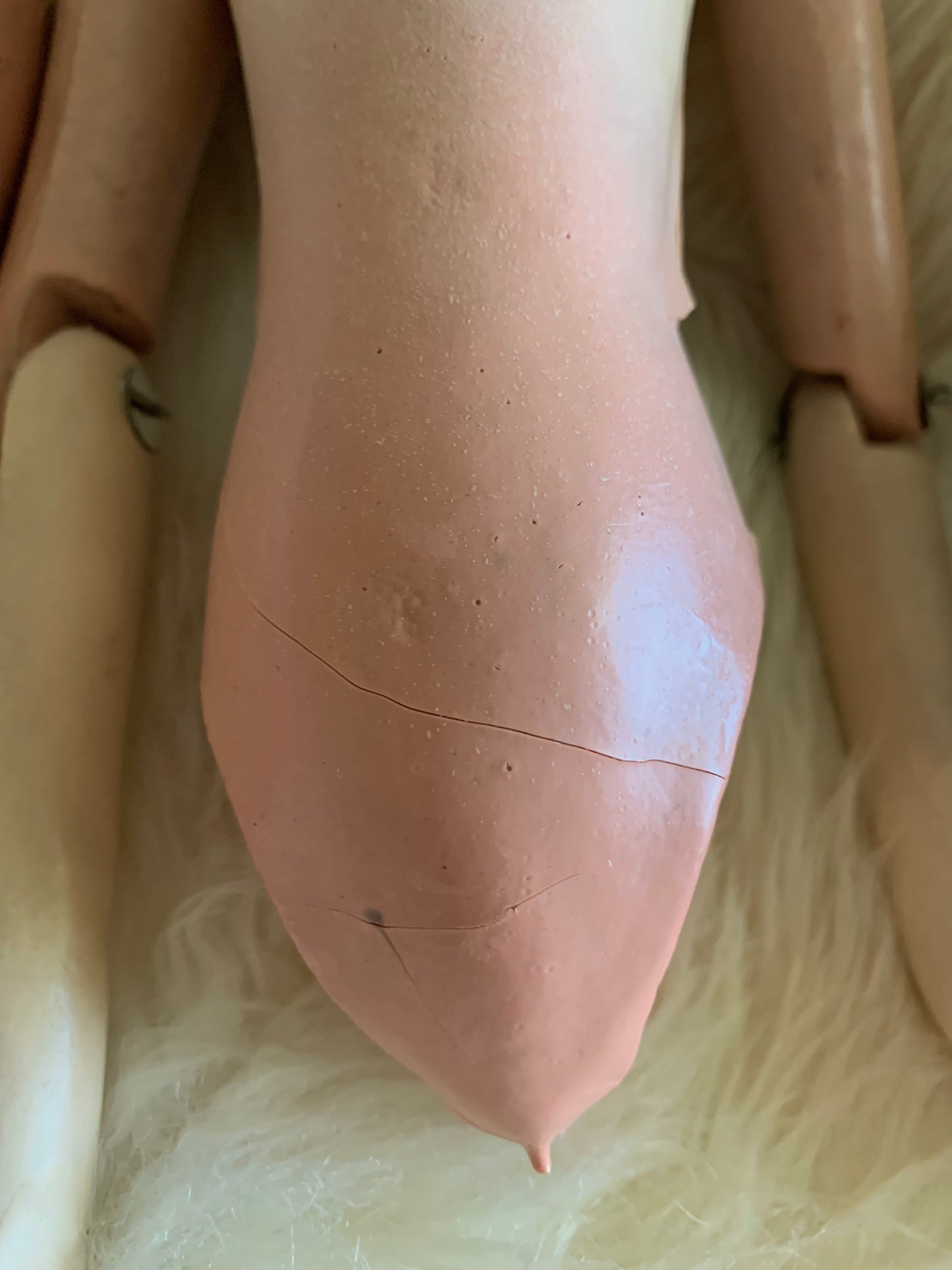 Vintage Cubeb smoker boudoir doll