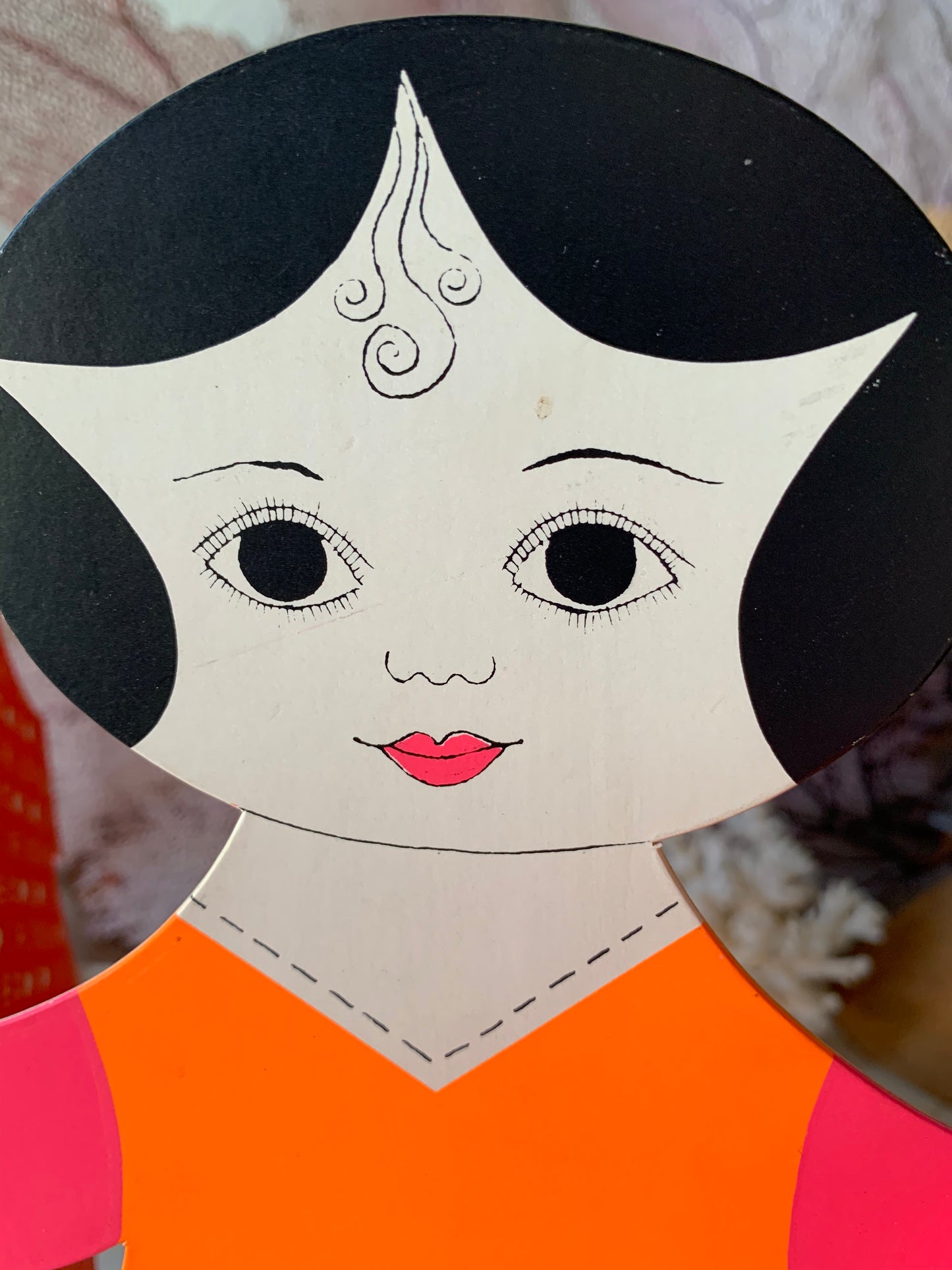 Vintage Gemma Taccogna 60s mod girl paper dolls