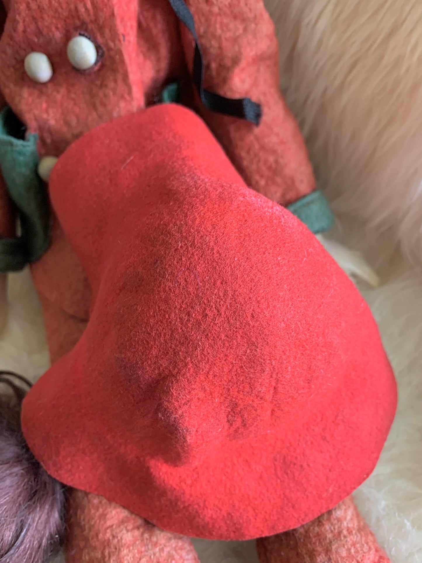 Vintage Cubeb smoker boudoir doll