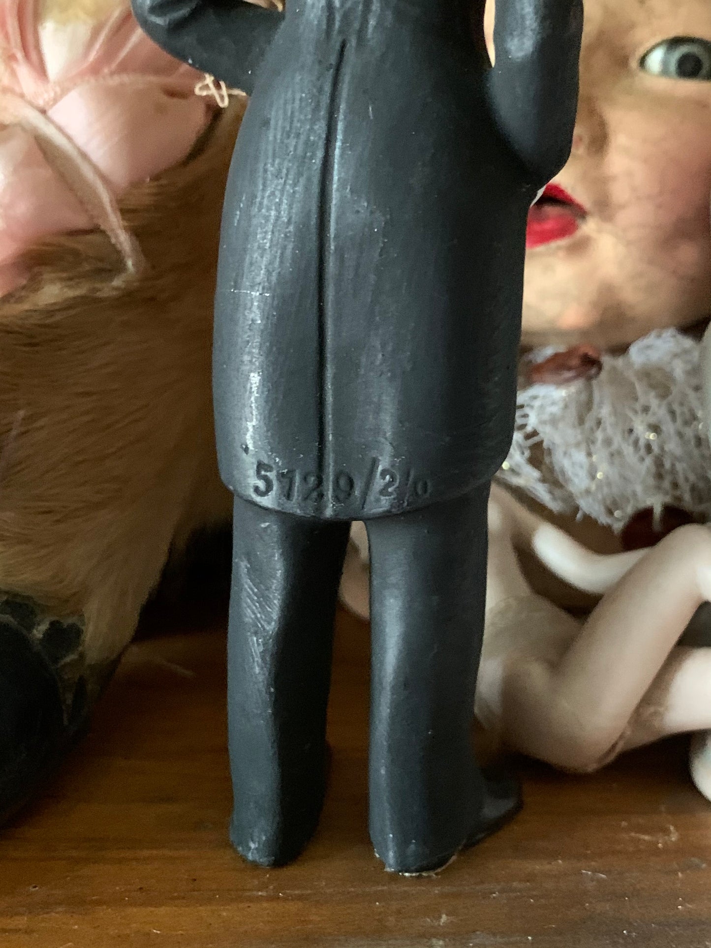 Vintage porcelain groom figure