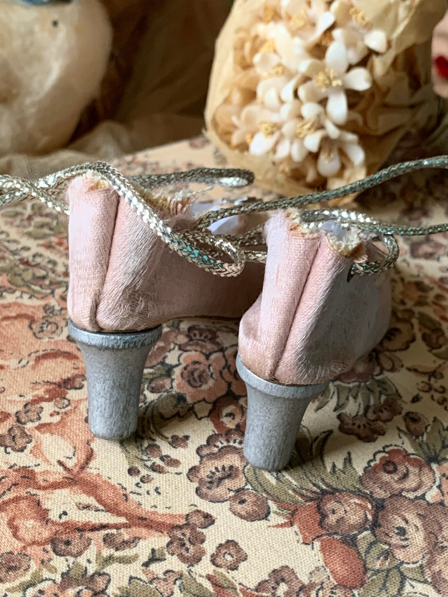 Vintage boudoir doll heels