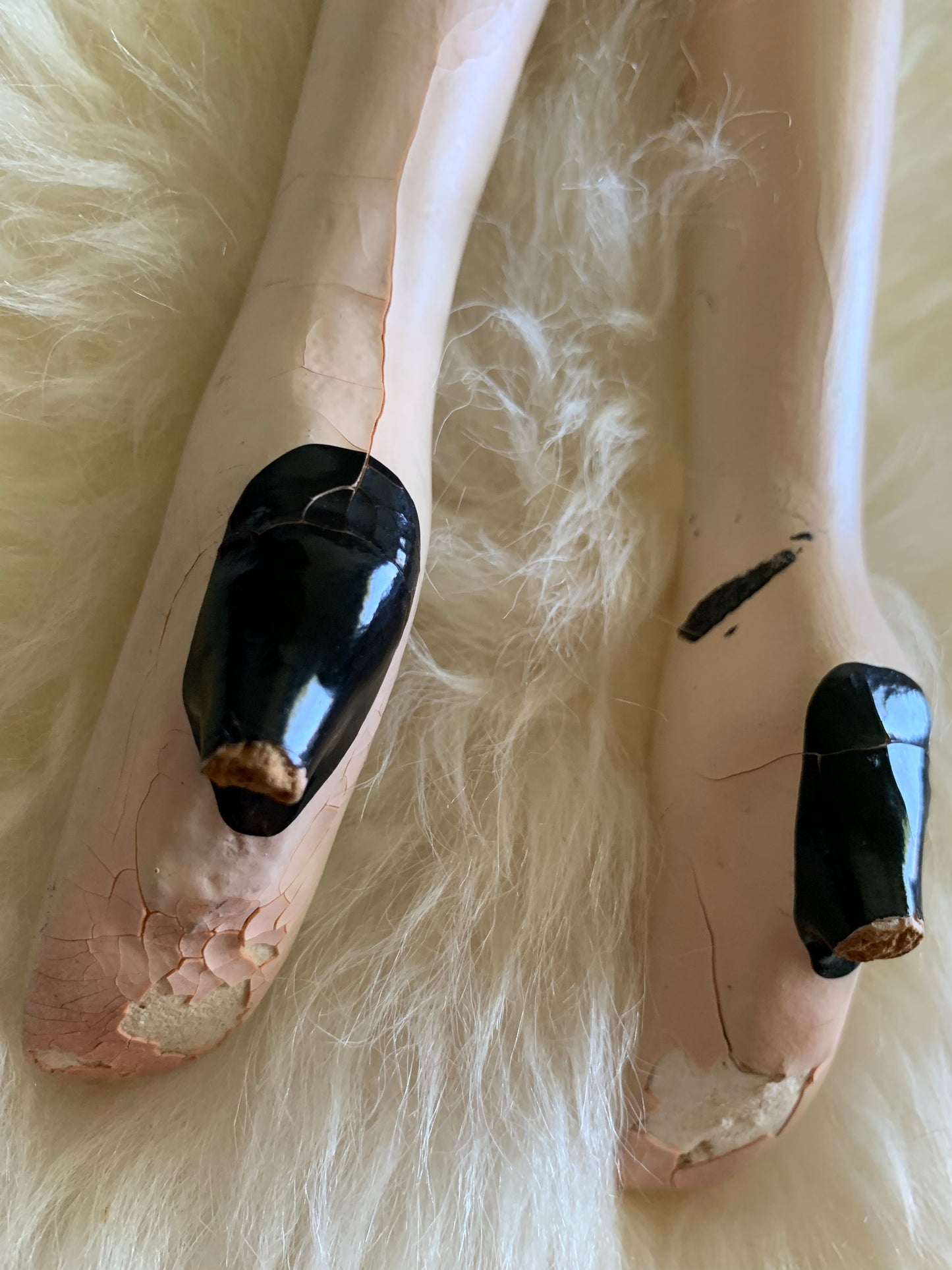 Vintage Cubeb smoker boudoir doll