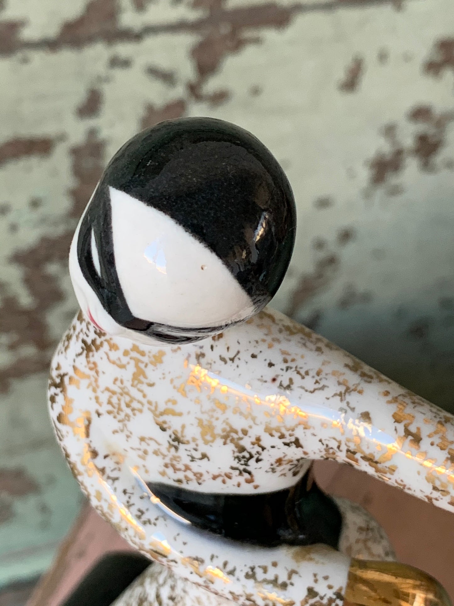 Vintage Hedi Schoop masked dancer figure