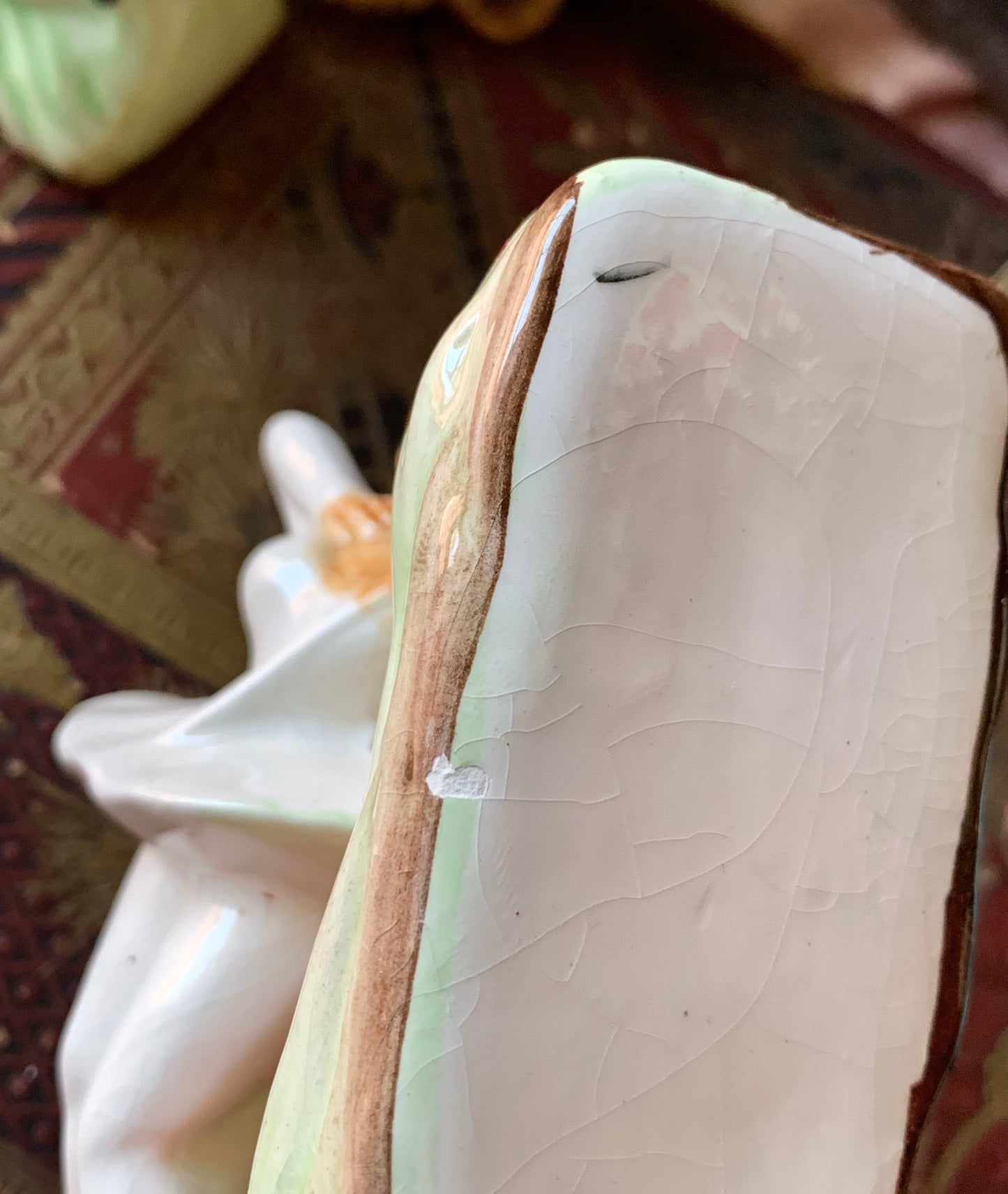 Vintage pair devil ballerina bookends *as-is