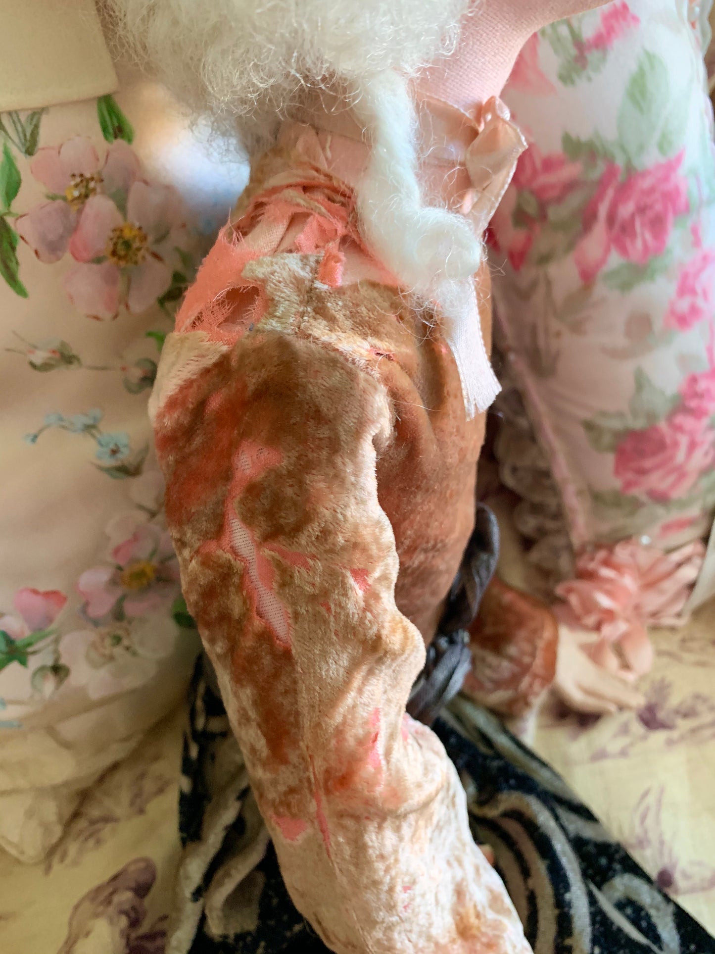 Vintage smoker boudoir doll