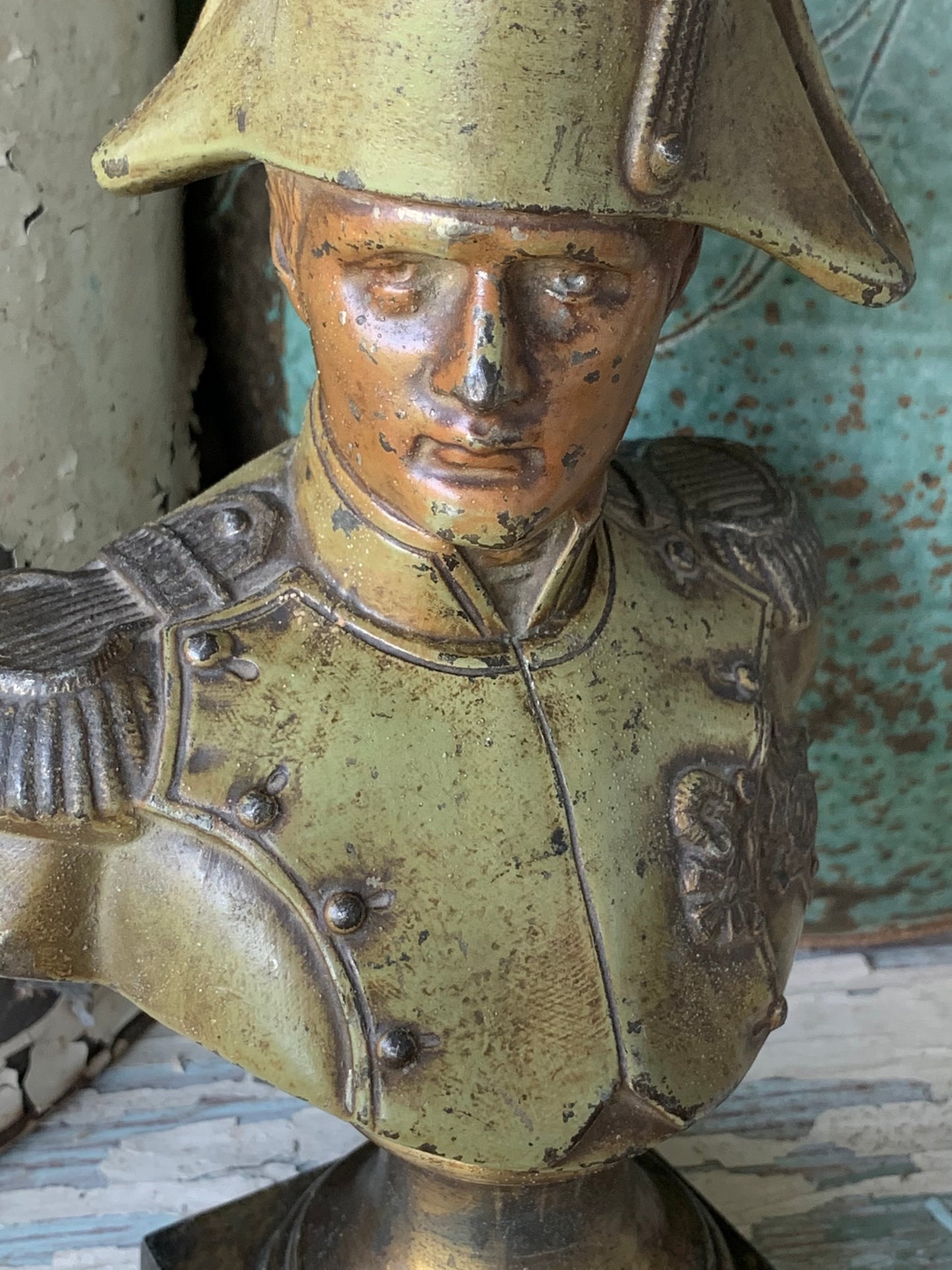 Vintage Napoleon bust statuette