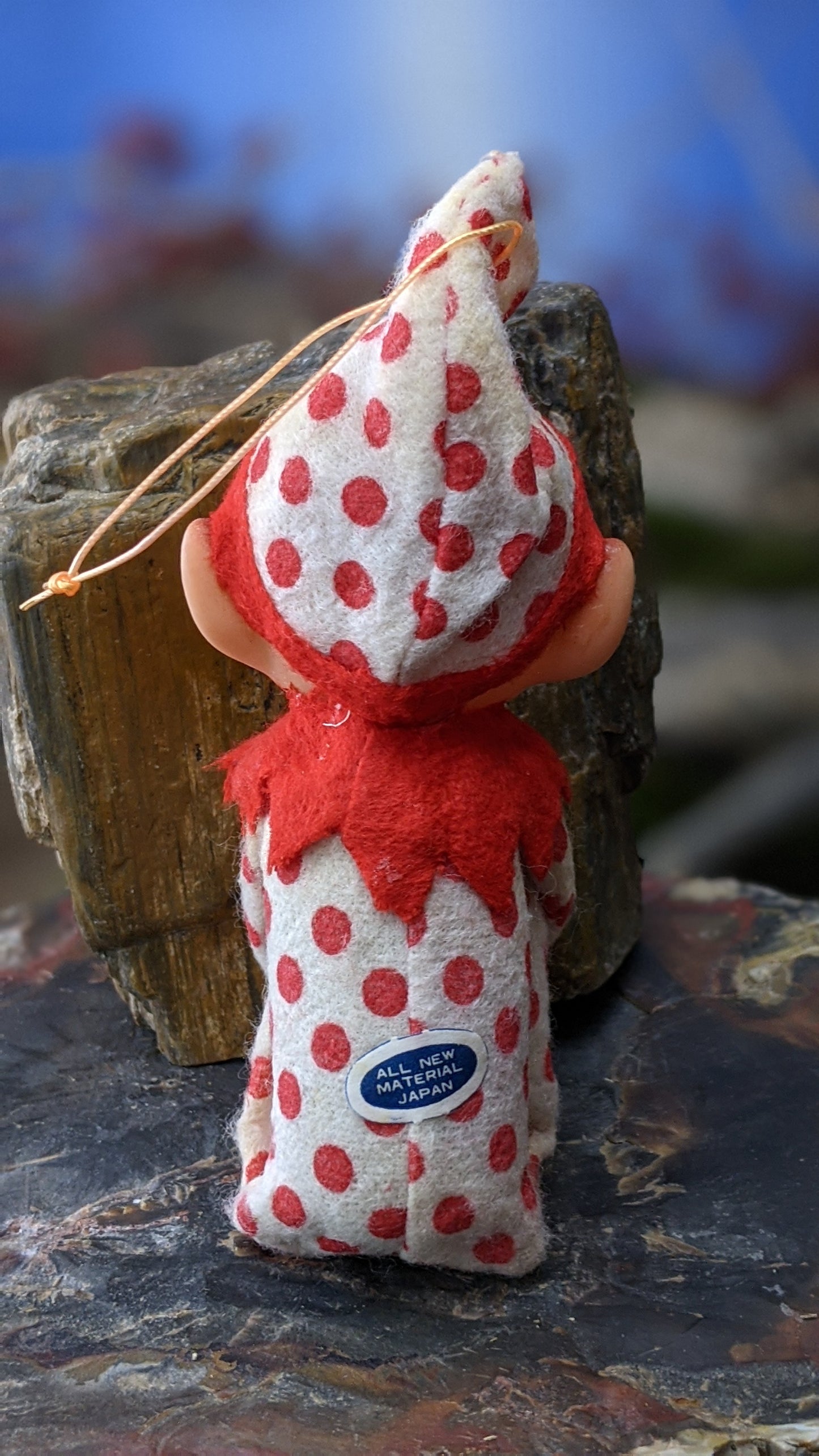 Vintage polka dot knee hugger elf pixie