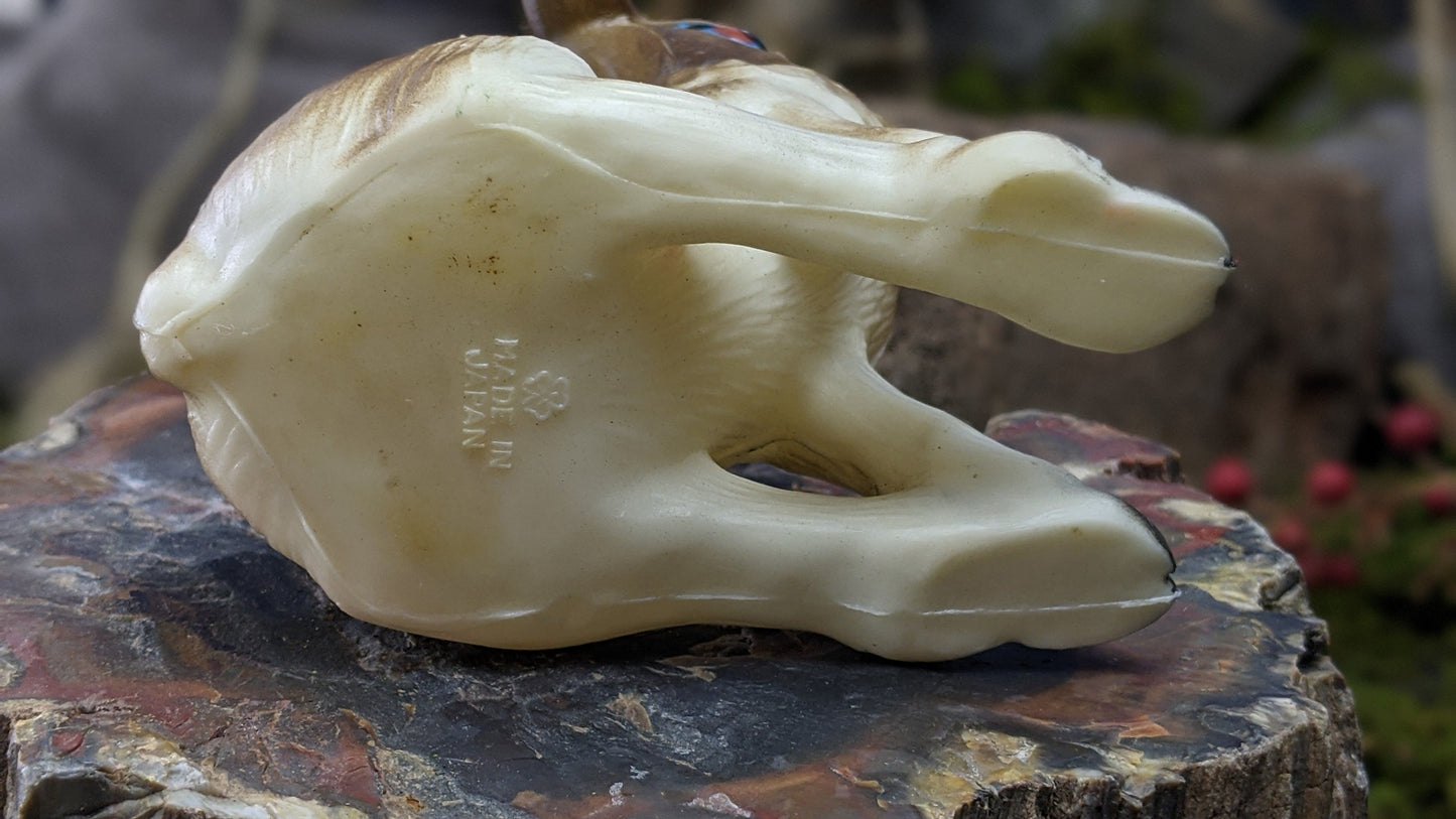 Vintage big eye Japan Christmas reindeer