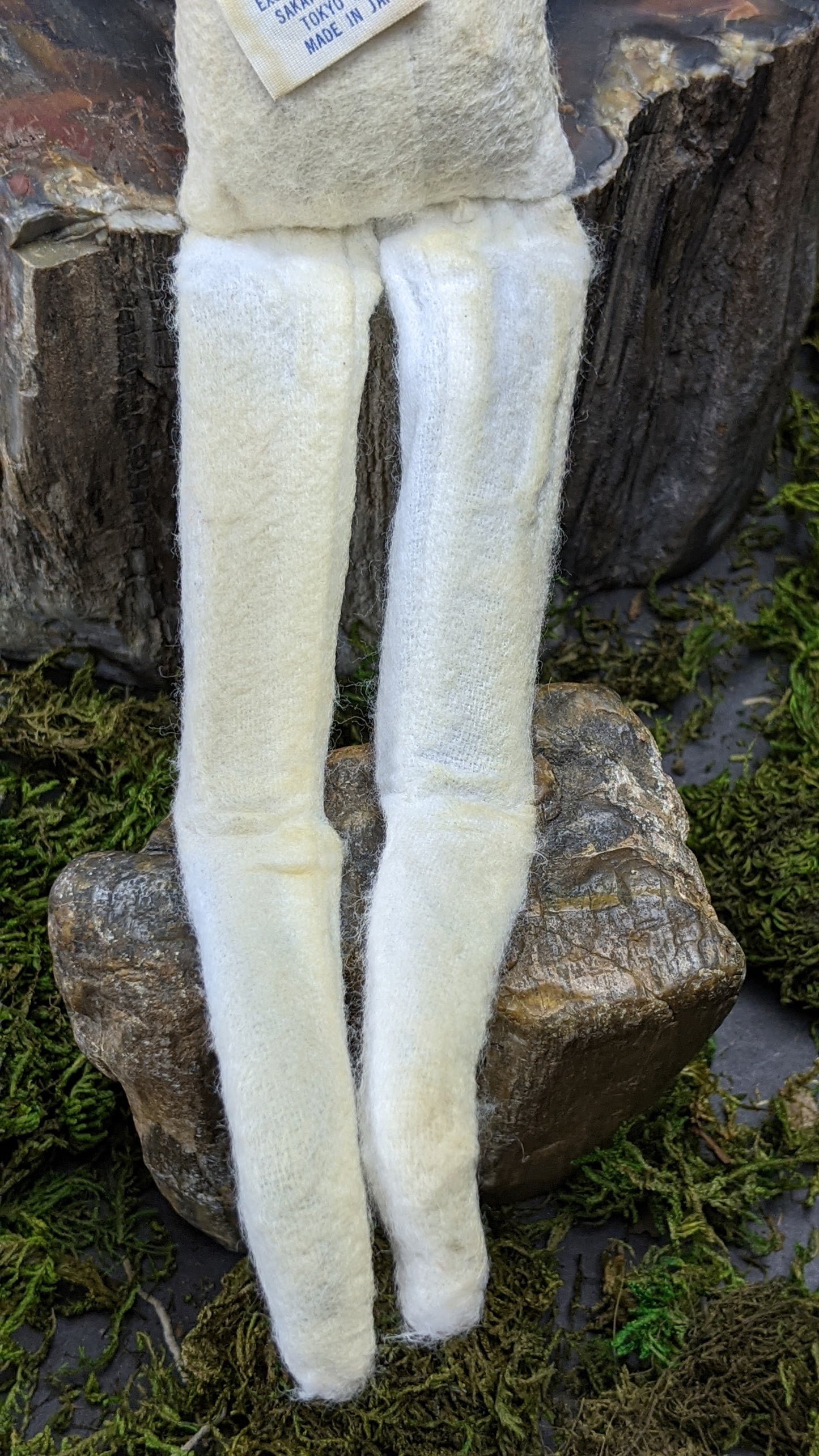 Vintage Christmas knee hugger elf