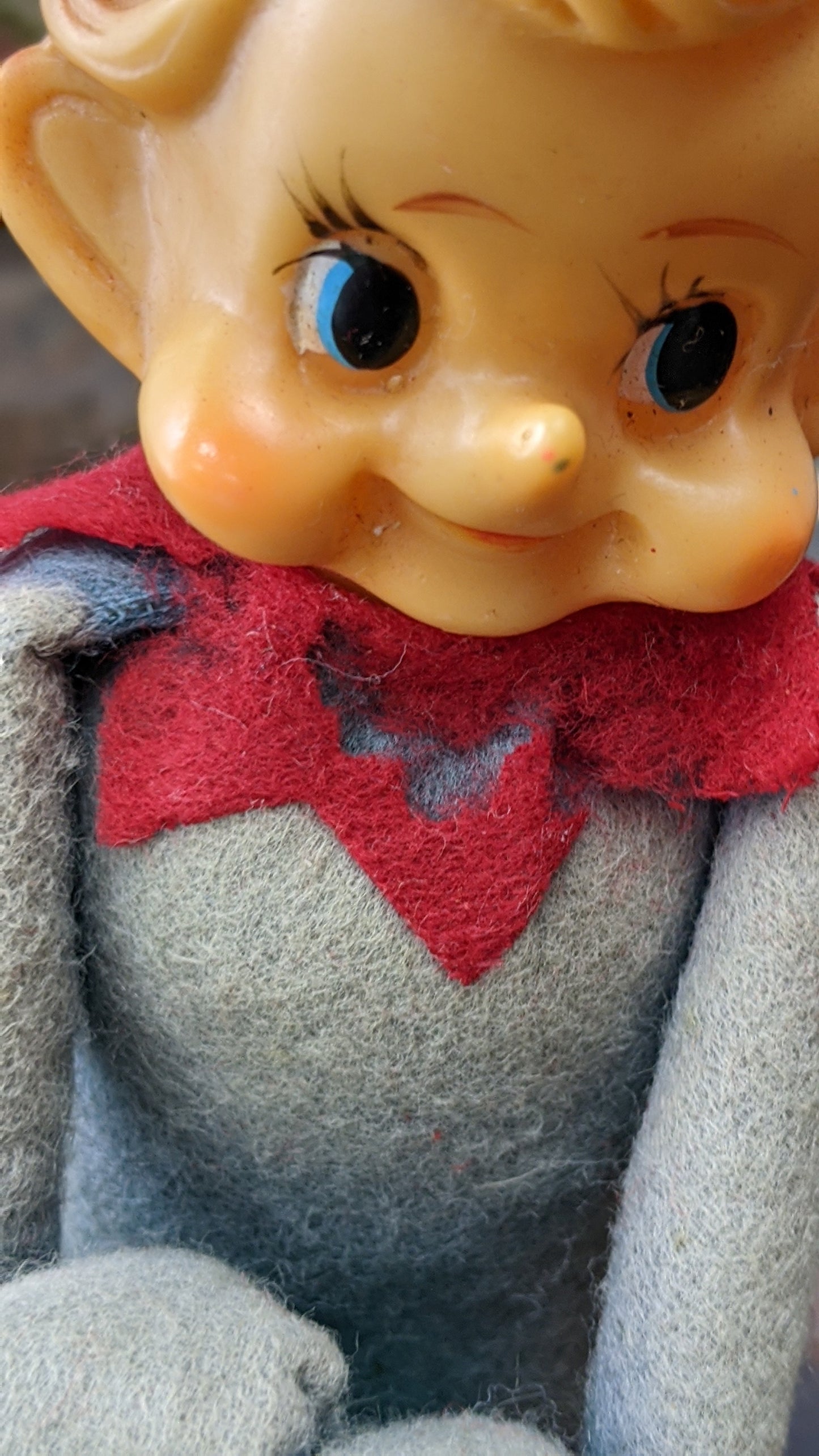 Vintage misfit worn knee hugger elf