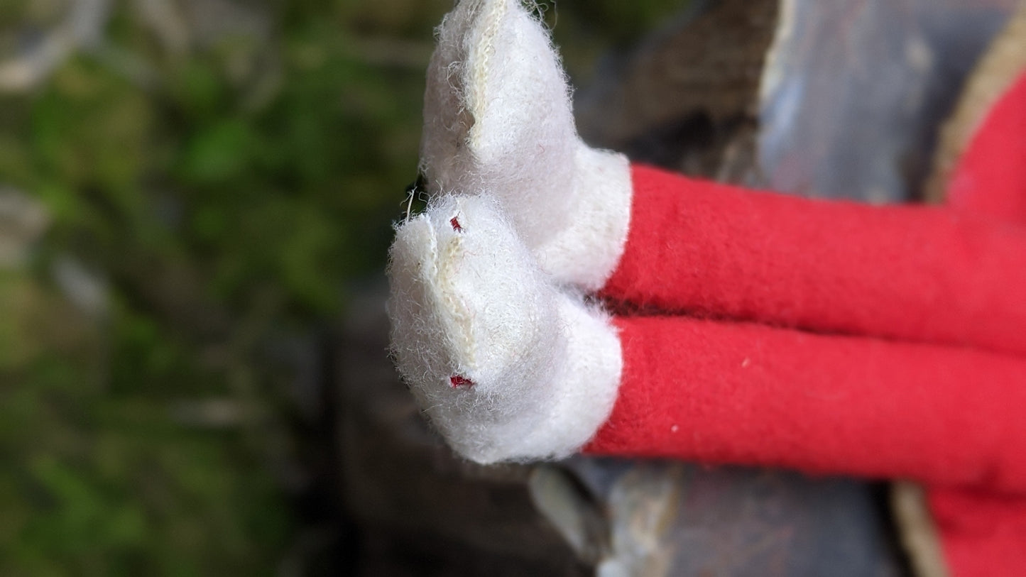 Vintage Christmas pixie girl elf