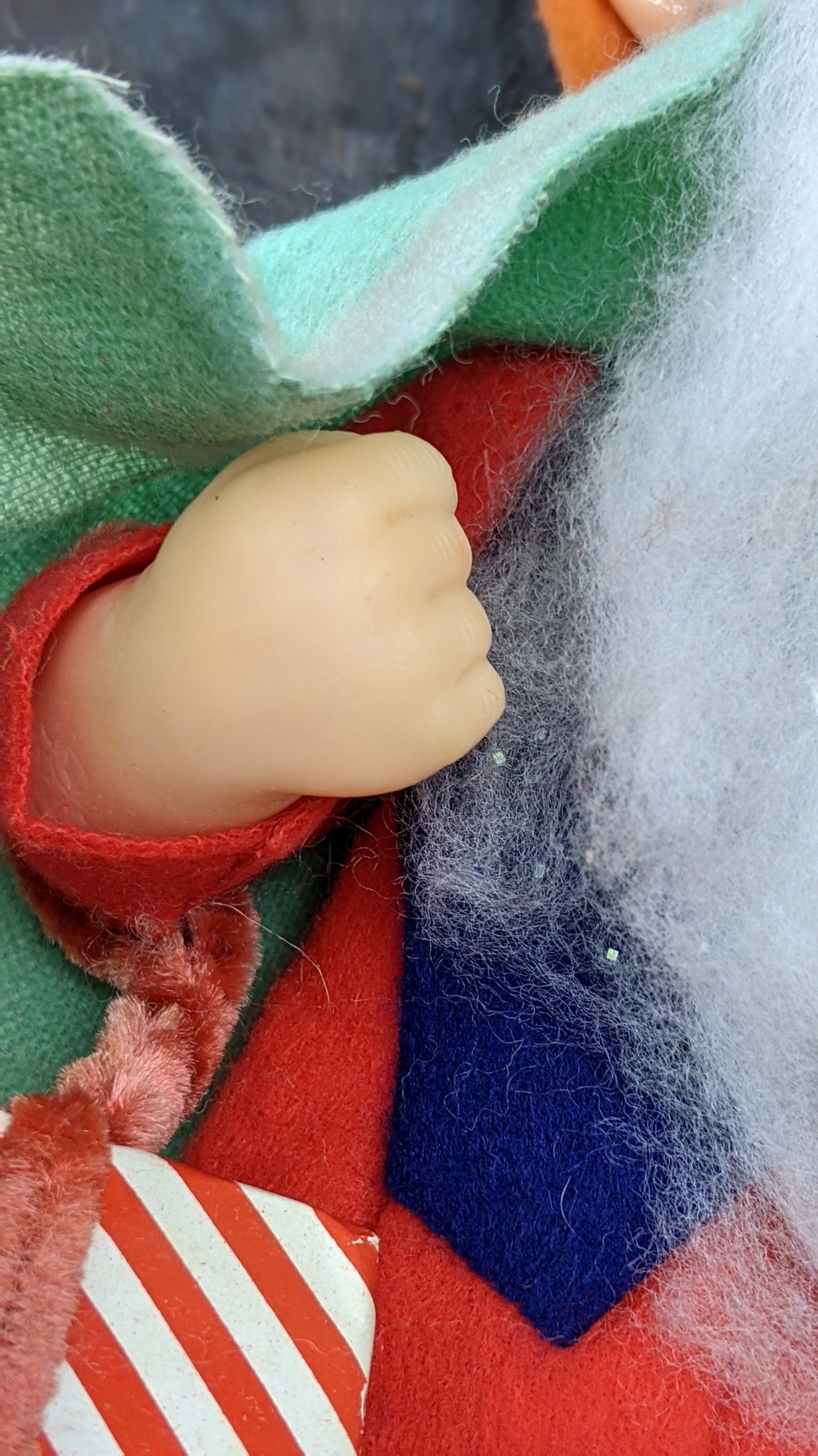 Vintage Santa elf figurine