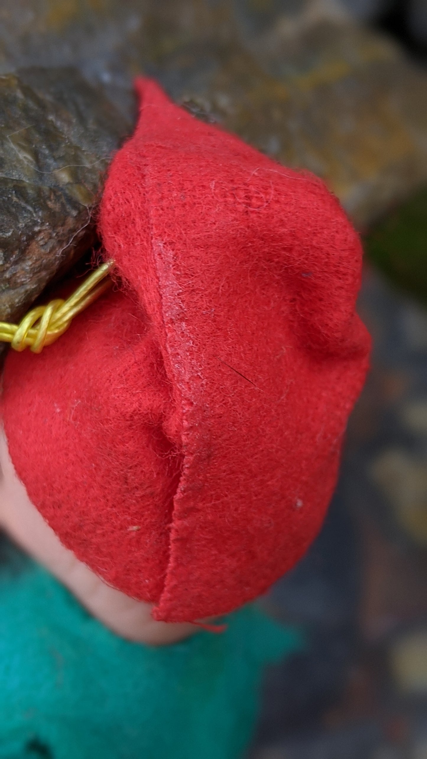 Vintage knee hugger elf Japan shelf sitter pixie