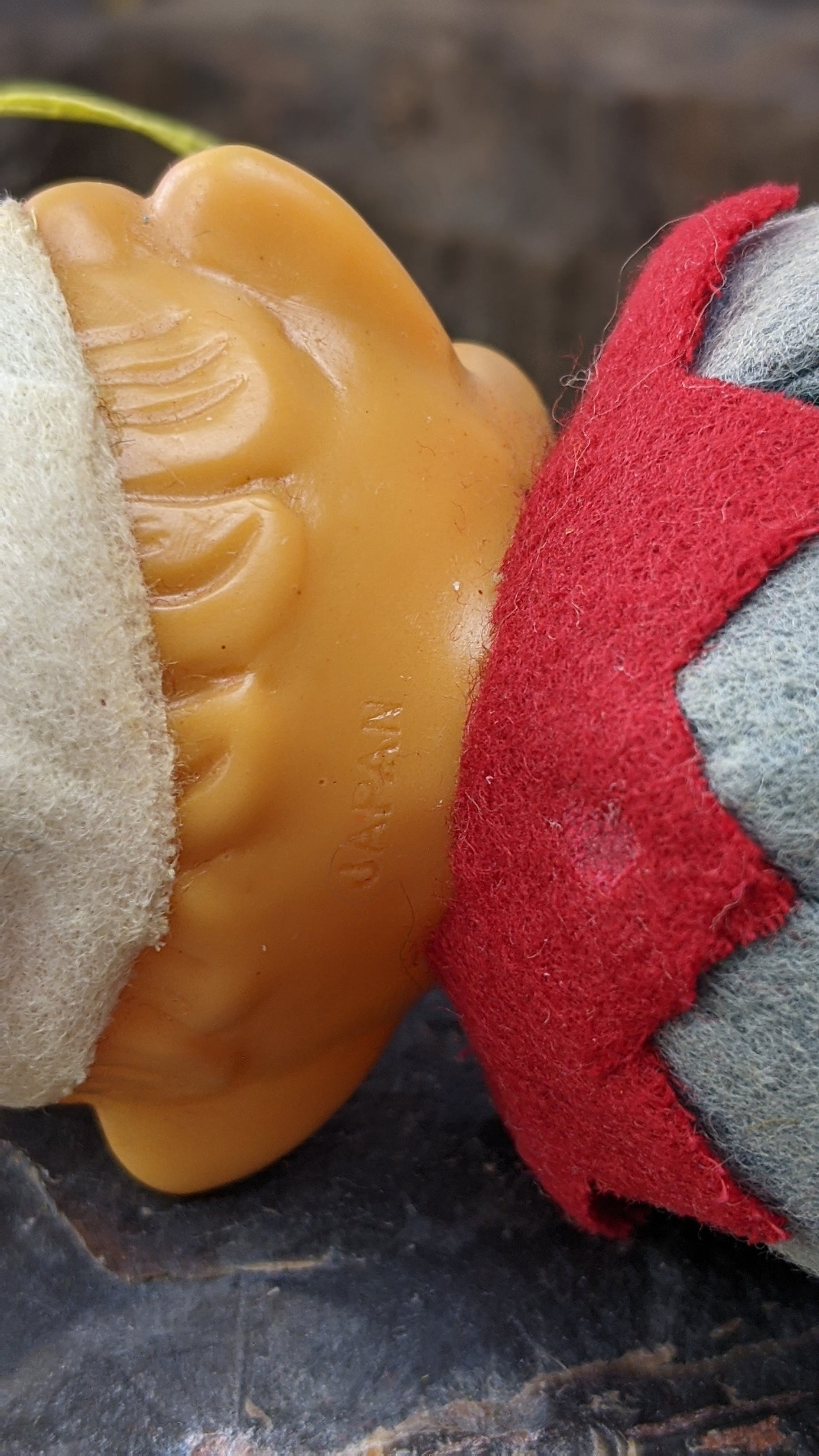 Vintage misfit worn knee hugger elf