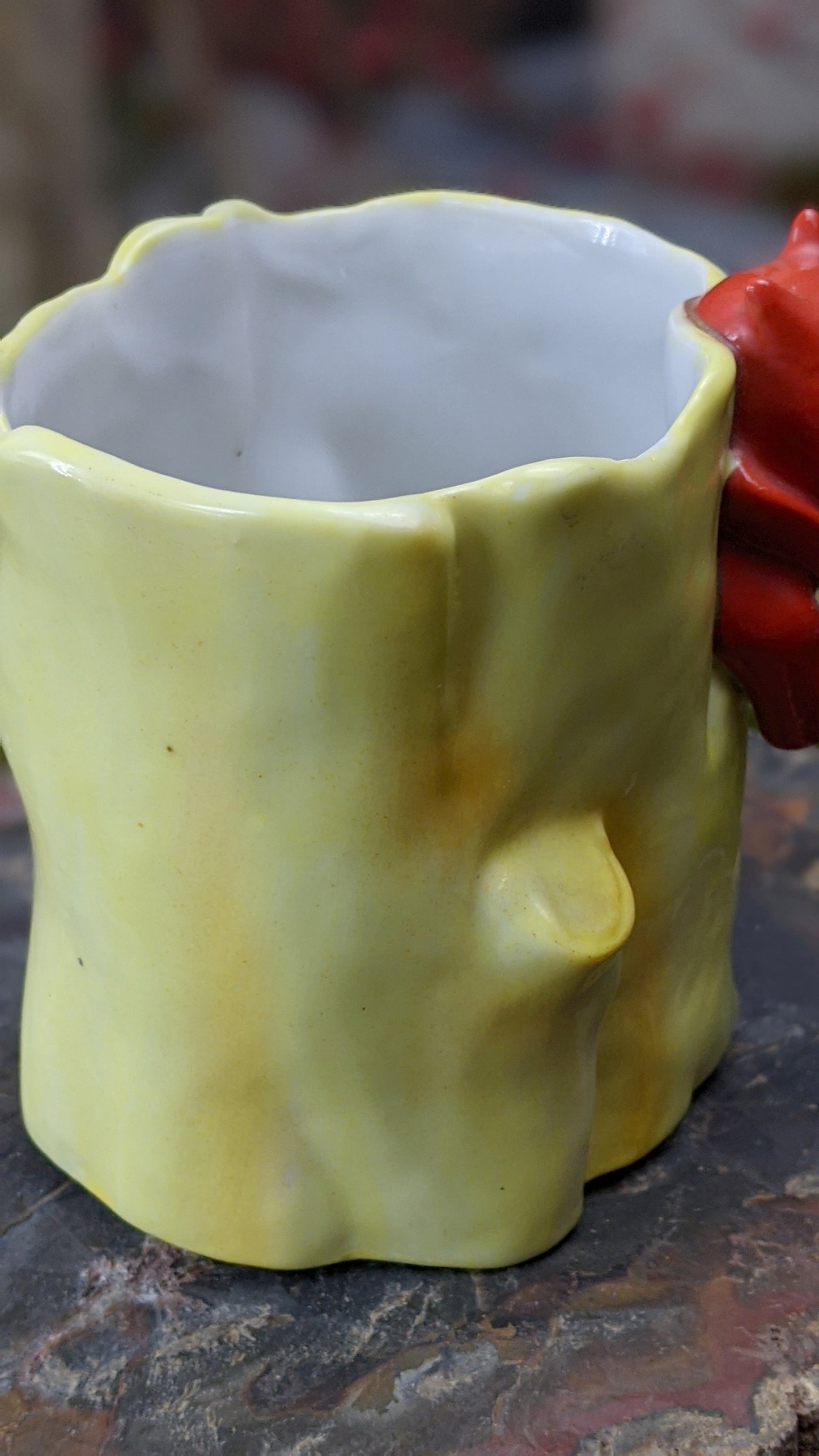 Vintage pixie devil planter