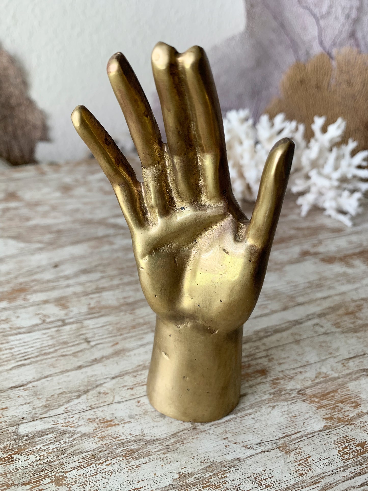 Kelly Wearstler signed hand statuette